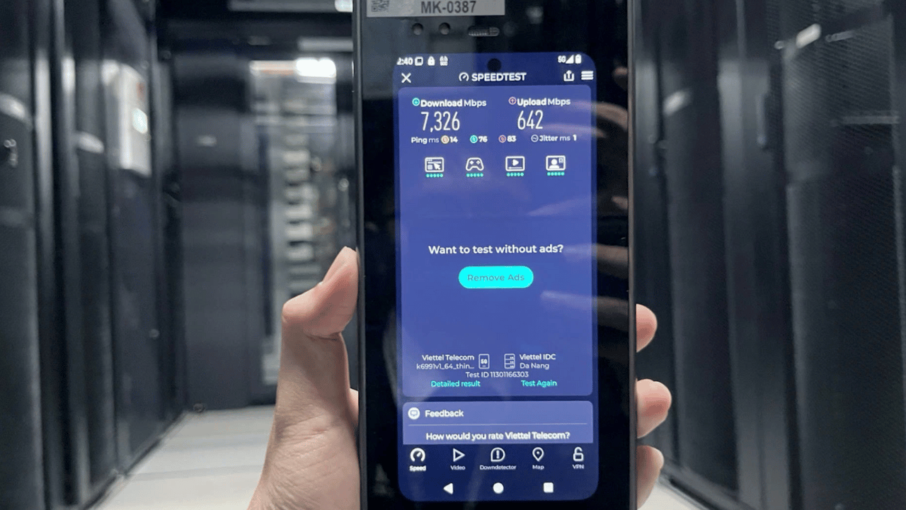 5G再進化 越南實測網速翻六倍