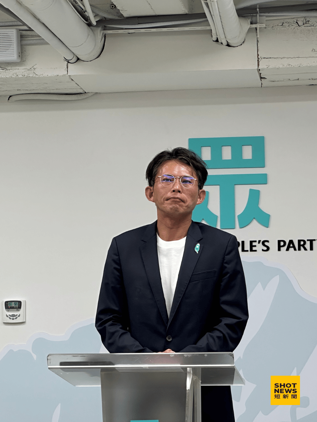 民眾黨主席黃國昌。（圖：黃俊凱）