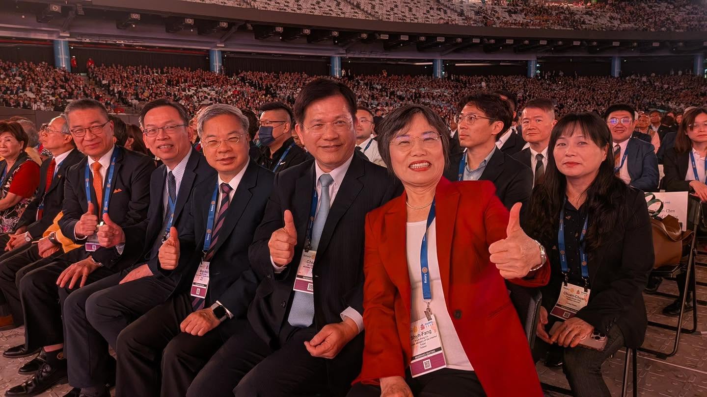 許多台灣政府官員也都受邀參與,包含內政部長劉世芳、外交部長林佳龍、國發會主委龔明鑫等。