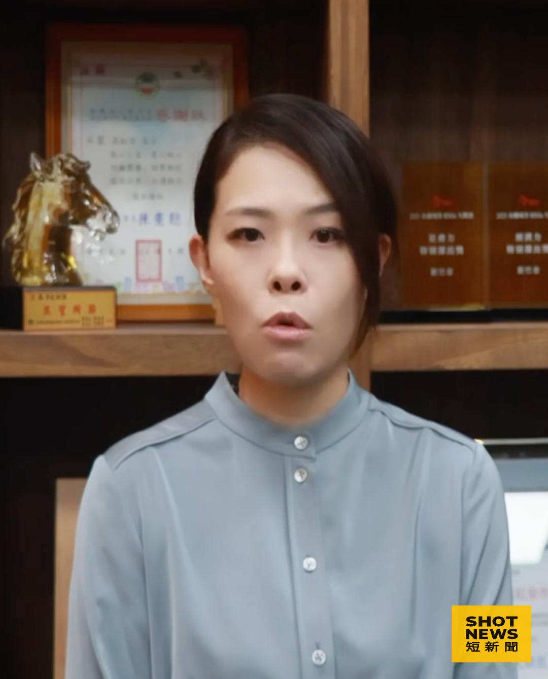 新竹市長高虹安。(翻攝畫面)