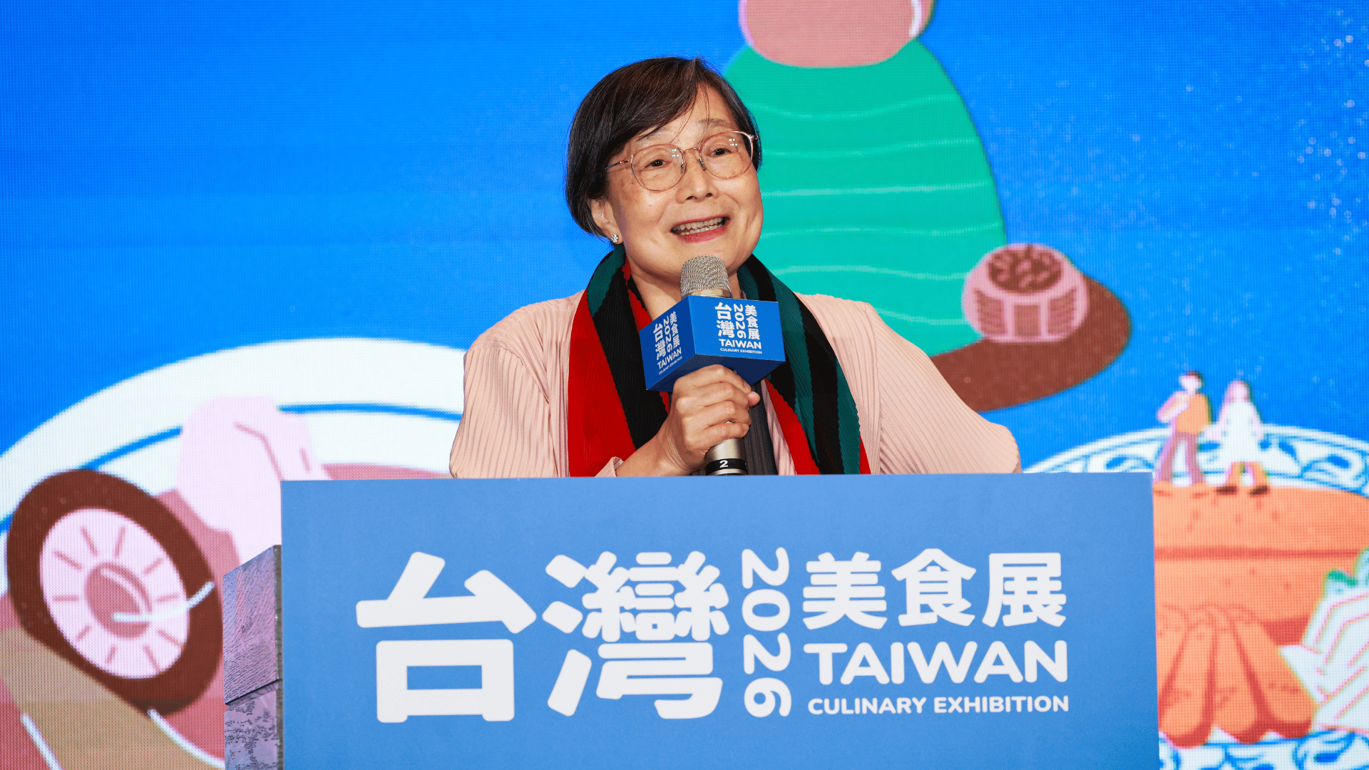 台灣觀光協會榮譽會長葉菊蘭。(圖 / 劉祐龍攝影)