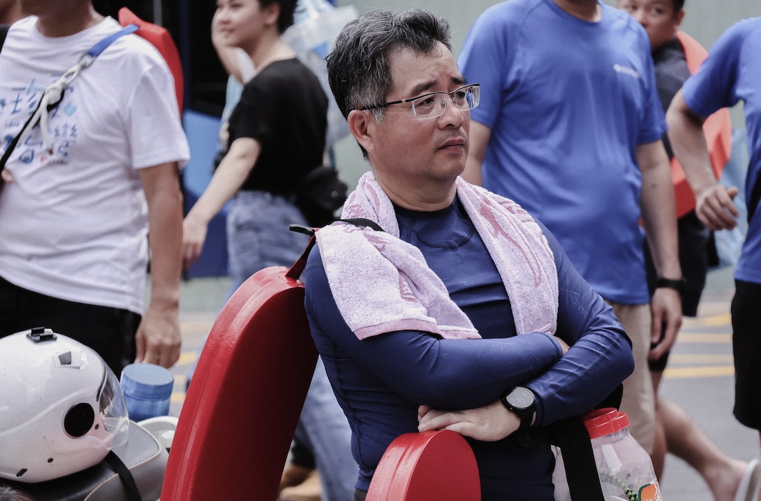 王水樹說,每次活動他都有親自去。(圖/晨禎提供)