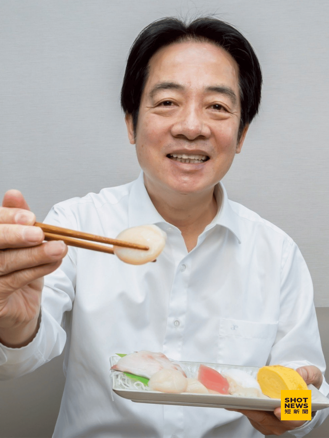 台日友好 賴清德挺日水產 獲外媒全面關注