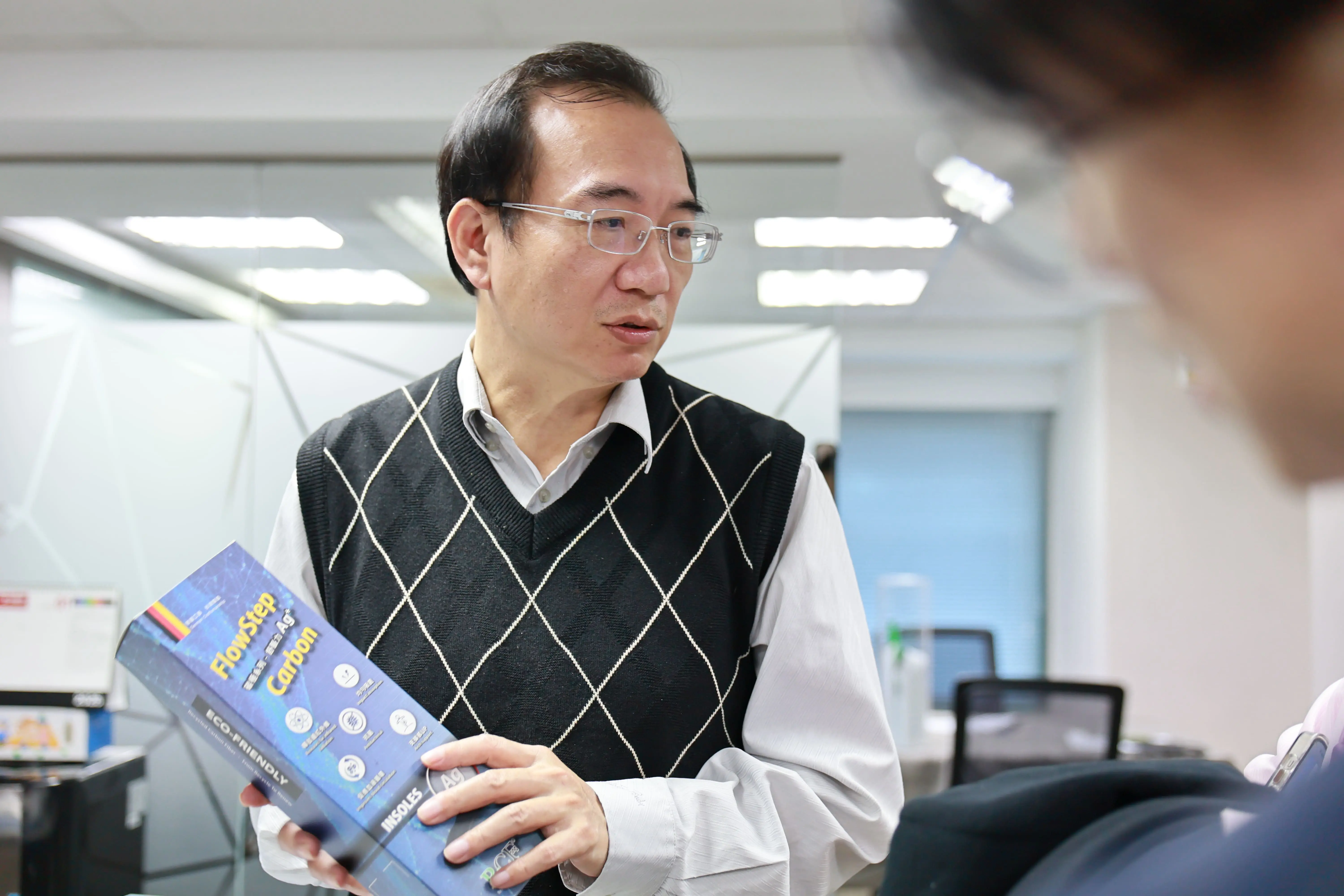 安能聚綠能總經理吳俊龍，為化工背景出身。