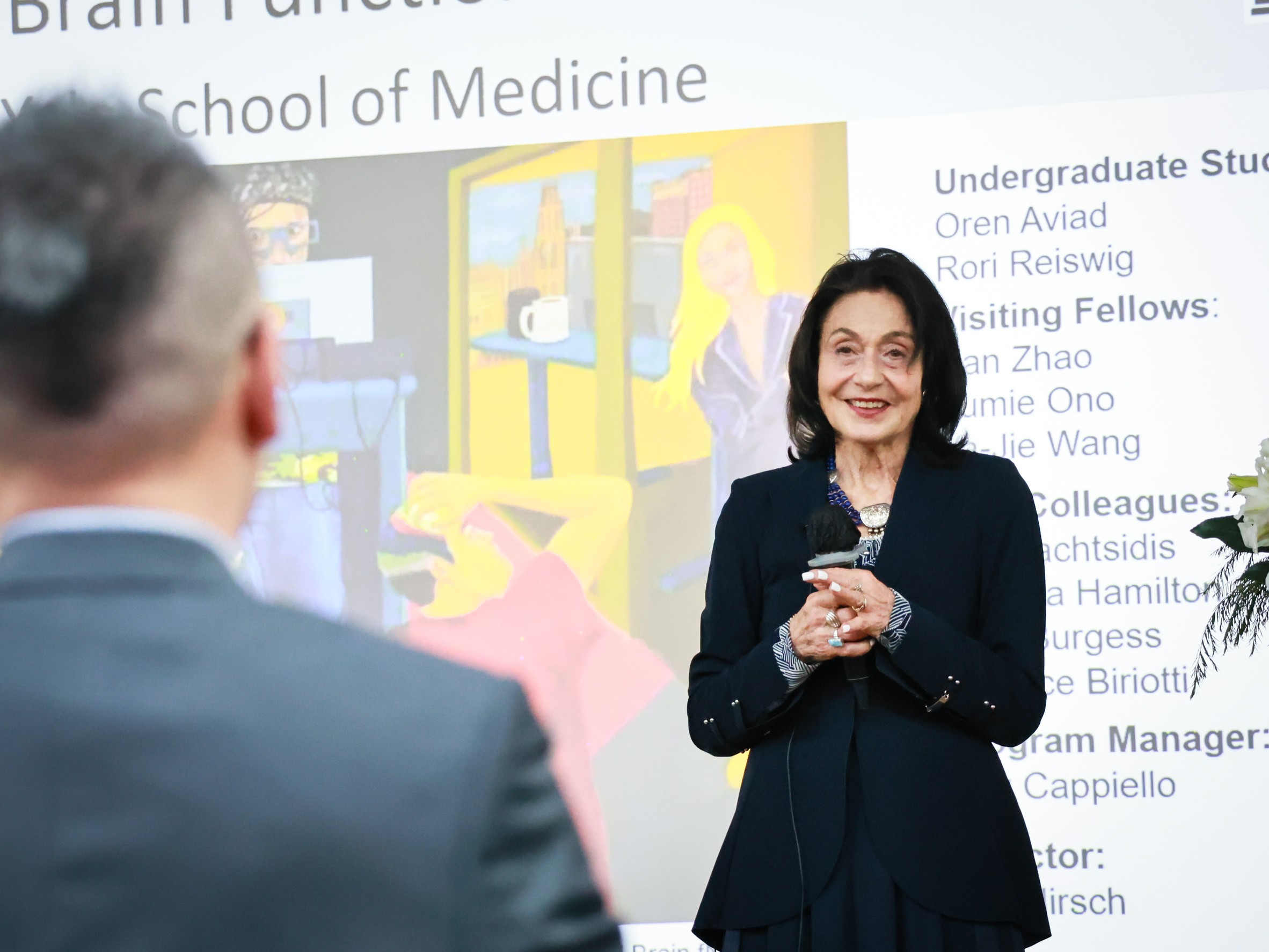 來自耶魯大學醫學院的Joy Hirsch。(攝/劉祐龍)