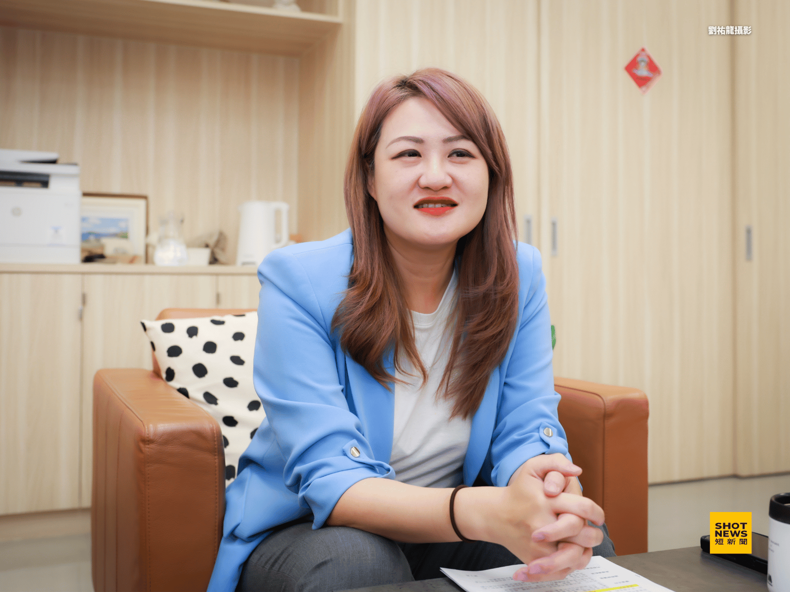 高閔琳說,其實南部並沒有「很綠」,議會席次時常「藍大於綠」,泛綠過半的也就只有最近這一次。(攝影:劉祐龍)
