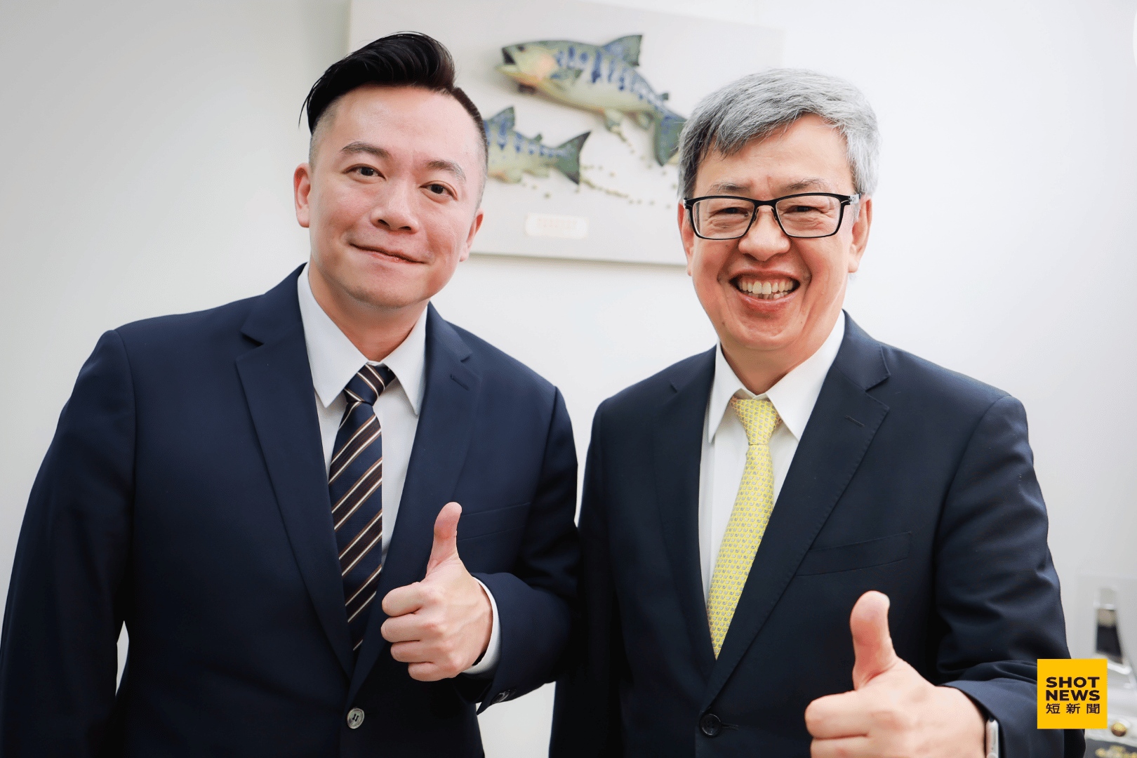 前副總統陳建仁獨家接受《短新聞》總編輯沈志霖訪問。