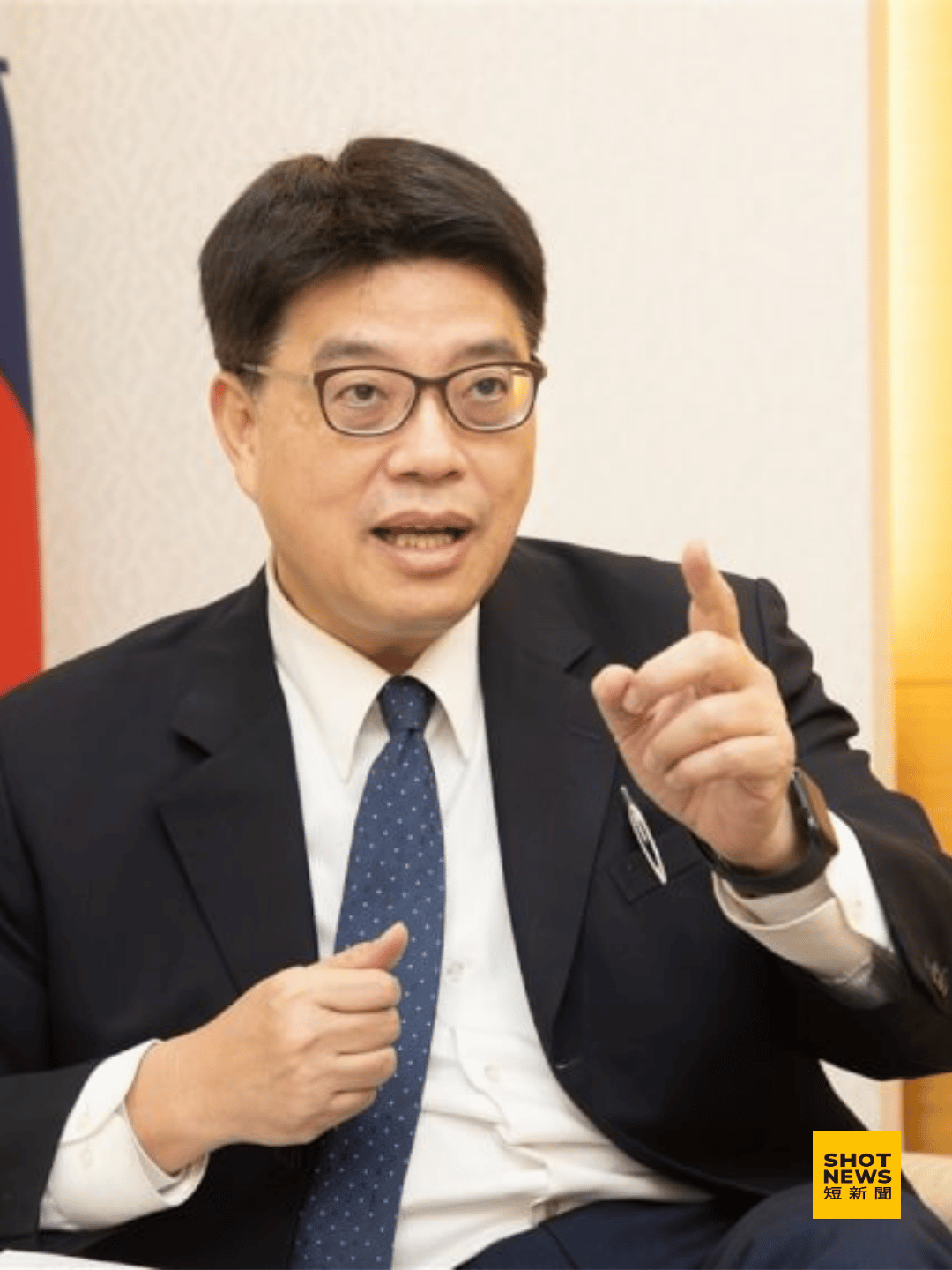大陸事務委員會主任委員邱垂正。(中央社)