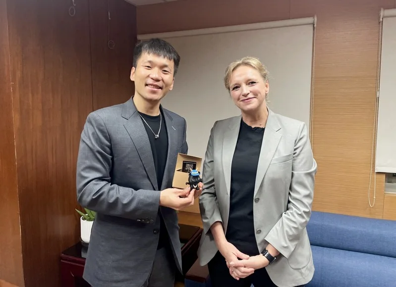 瑞典駐臺代表拜會李洋 期許強化交流合作