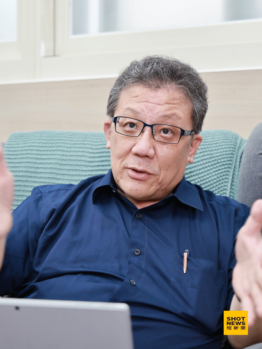 臺大藥理研究所林泰元所長。(劉祐龍攝影)