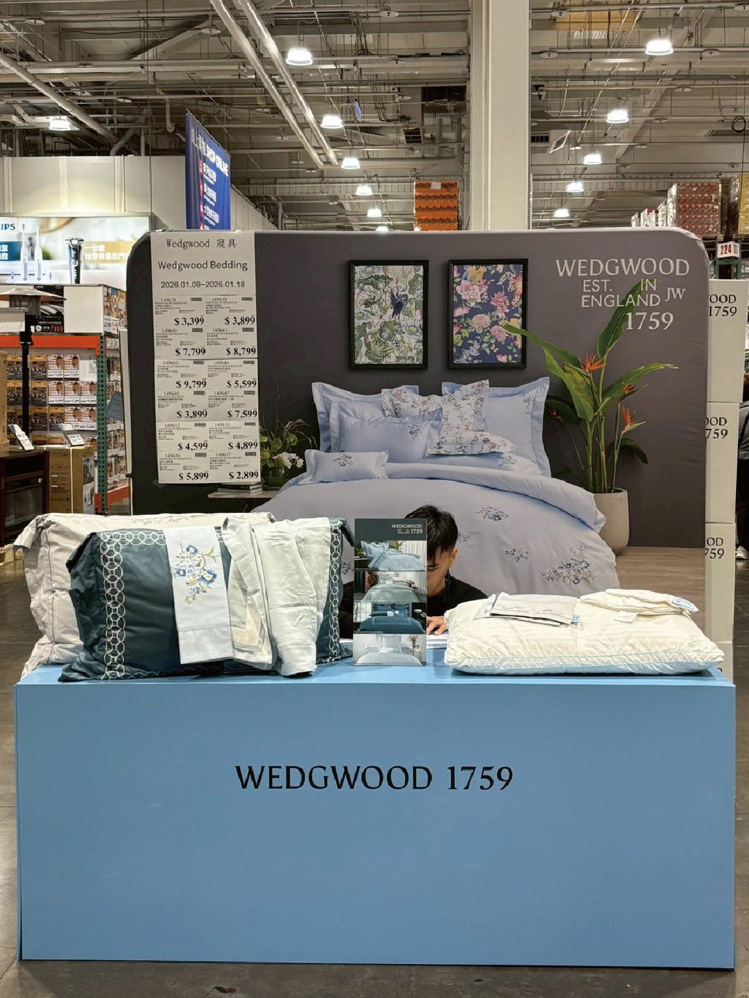 好市多名牌寢具2折起,第2天遭搶光急補貨