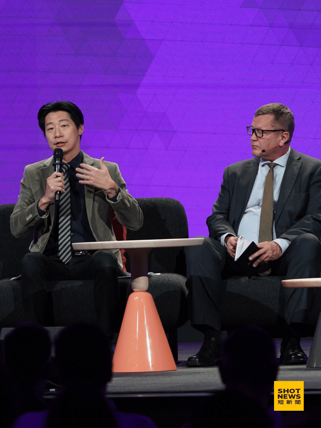 林昶佐登北歐資安論壇 分享對抗假訊息策略