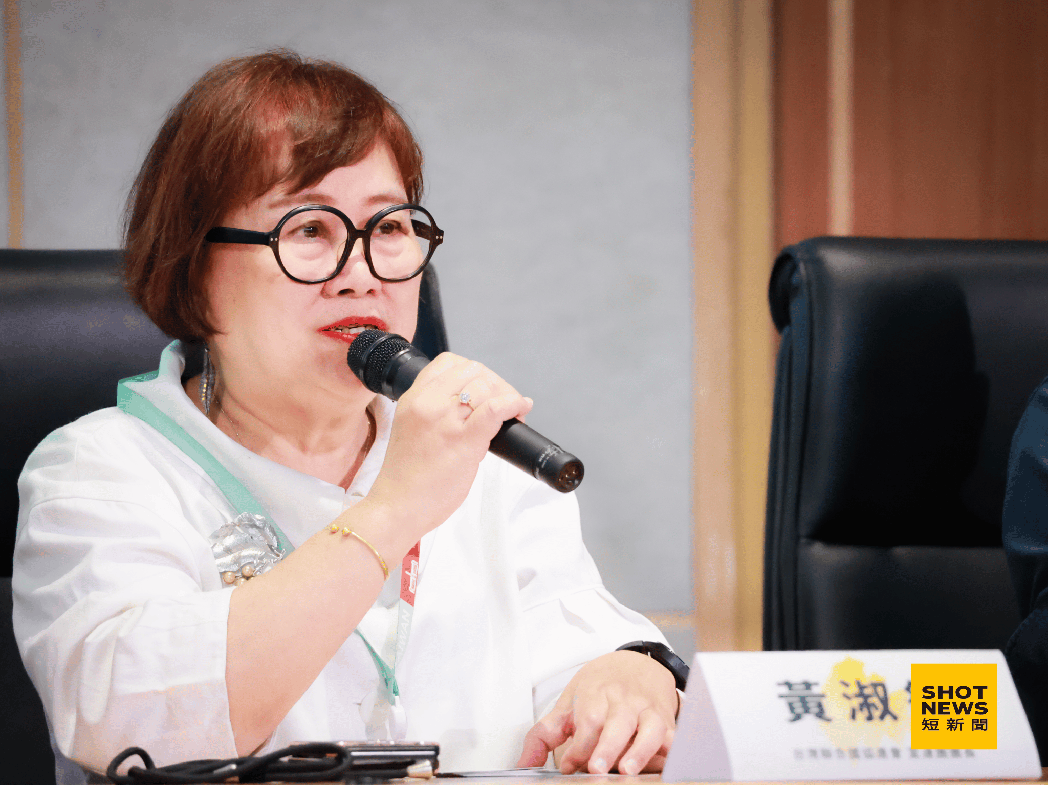 今年擔任宣達團團長的黃淑純說，我們肩上背負的是2300萬人的健康權益，更是台灣多年來在國際參與上的堅持。我會和每一位團員一起，把台灣的聲音帶到世界每一個應該聽見的角落。(劉祐龍攝影)
