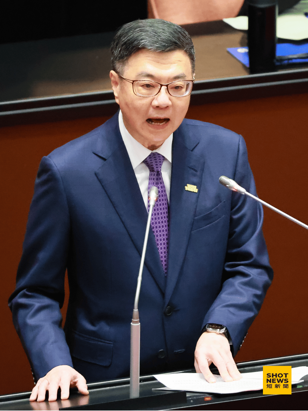 黃國昌批預算執行差 卓榮泰反擊邏輯有問題