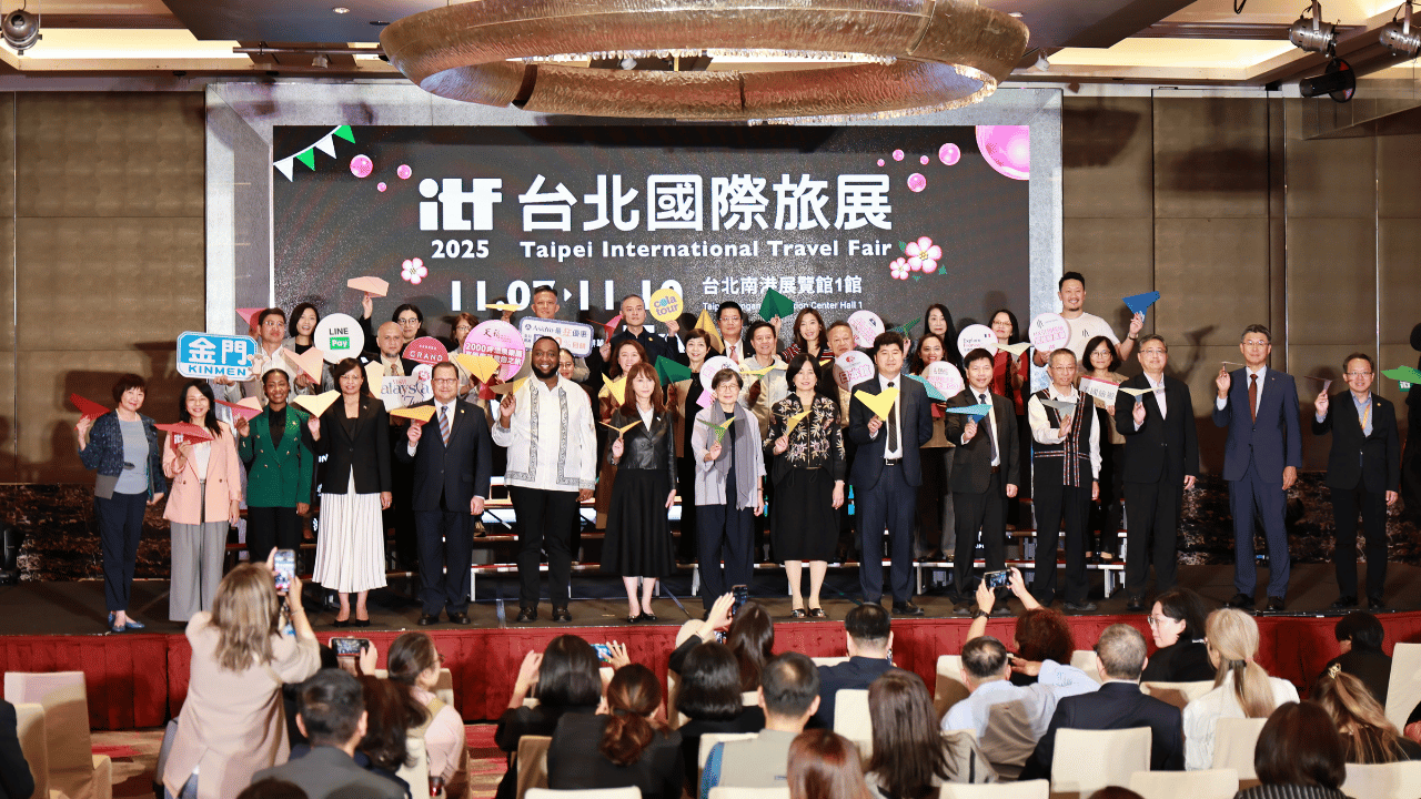 「2025 ITF台北國際旅展」將於11月7日至10日在台北南港展覽館一館盛大登場，為史上最大規模。（劉祐龍攝影）