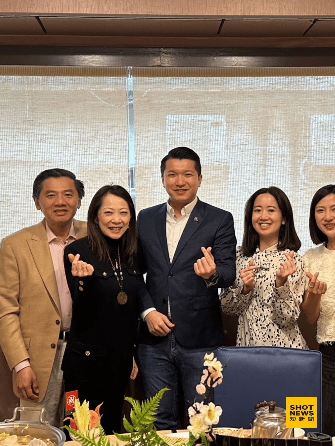 陳乃瑜和新北市議會的同事戴瑋姍、李宇翔，也一同和台美人市長黃瑞雅餐敘。