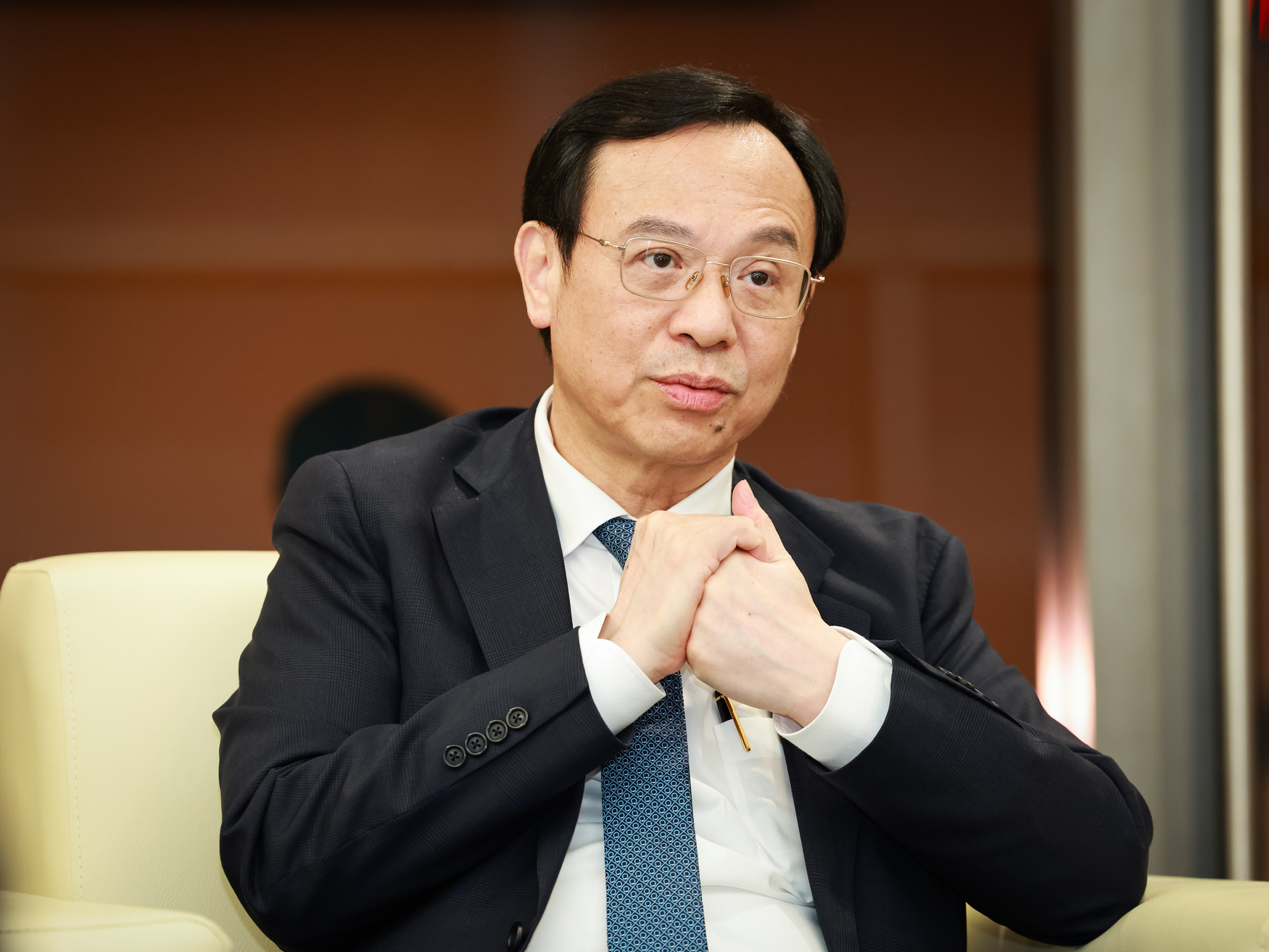石崇良說,65歲以上長者免繳健保費,這勢必會引發世代轉嫁與公平性爭議。(攝影:劉祐龍)