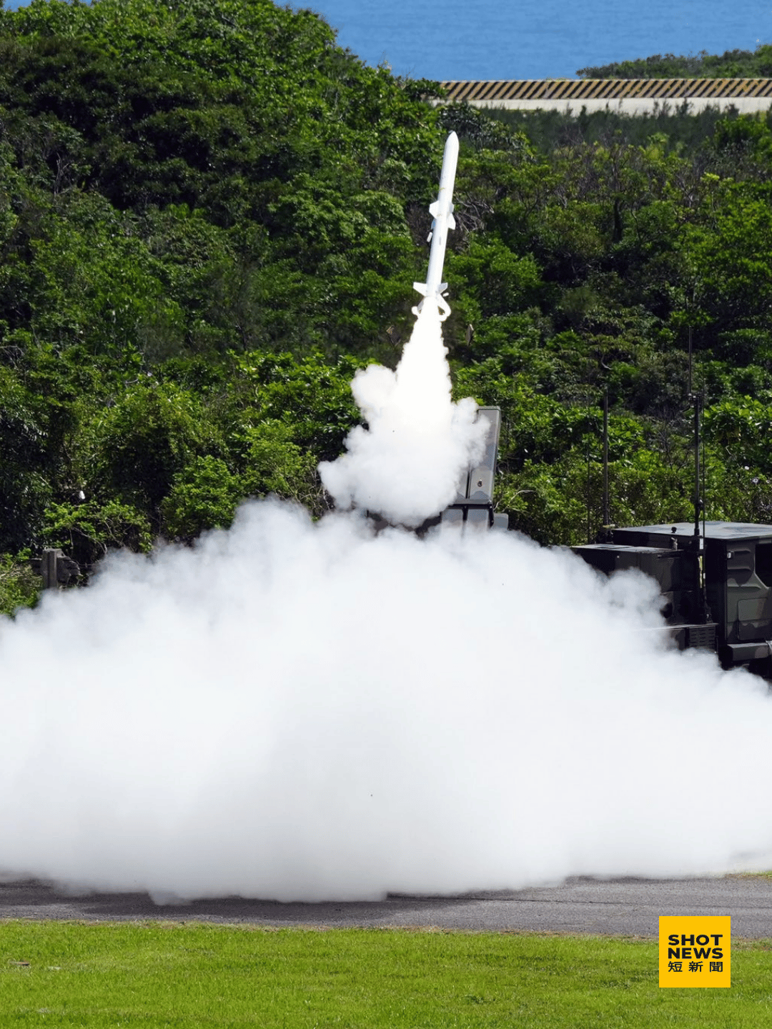 國軍陸劍二導彈試射成功 強化野戰防空力量