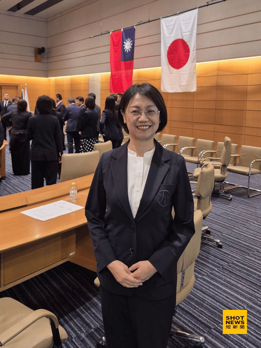 立委翁曉玲日前與國民黨團展開訪問日本行程。(翁曉玲臉書)
