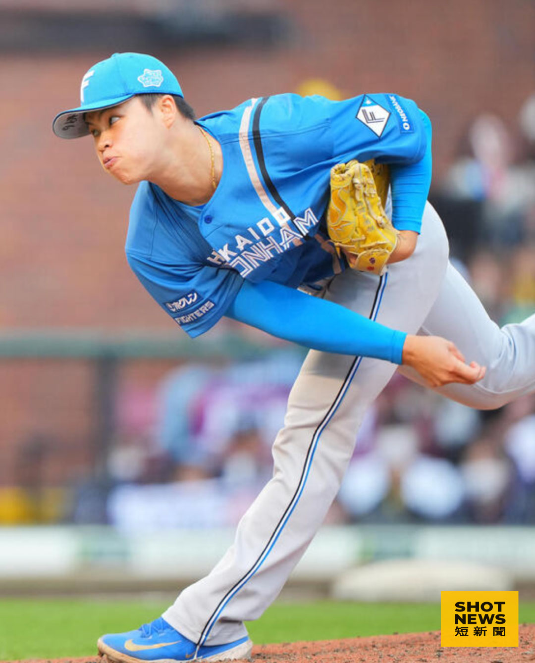 孫易磊上場後援一局無失分，飆速154公里奪下一軍生涯首K(圖片來源：日刊スポーツ）