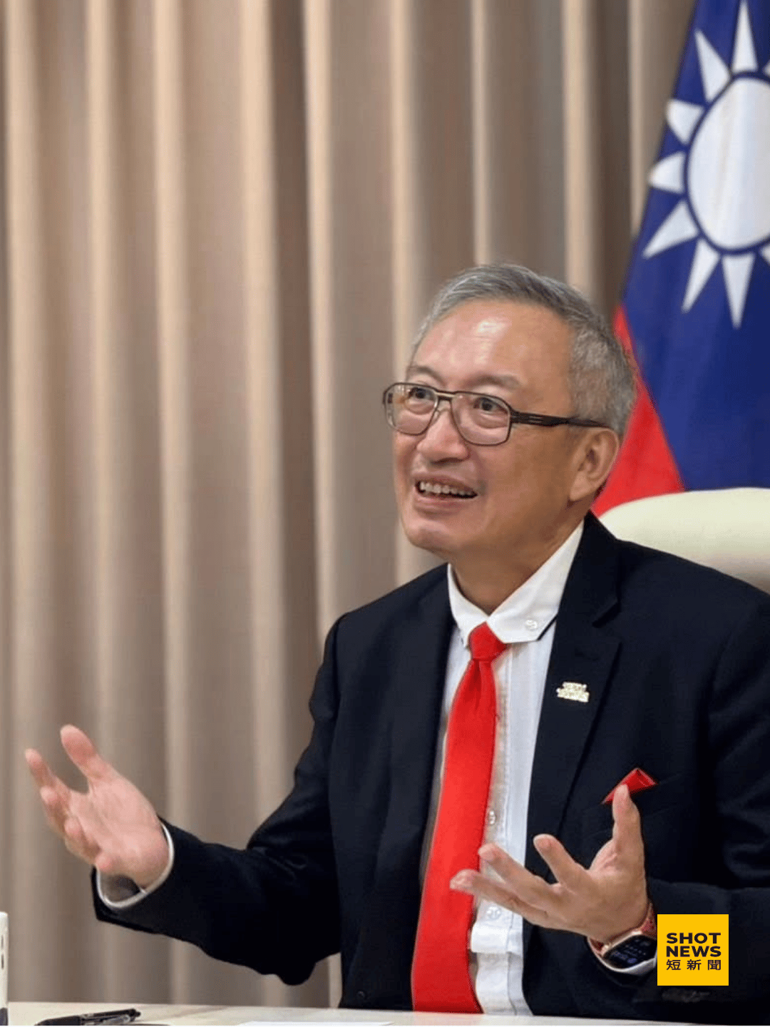 外交部政務次長吳志中。(吳志中臉書)