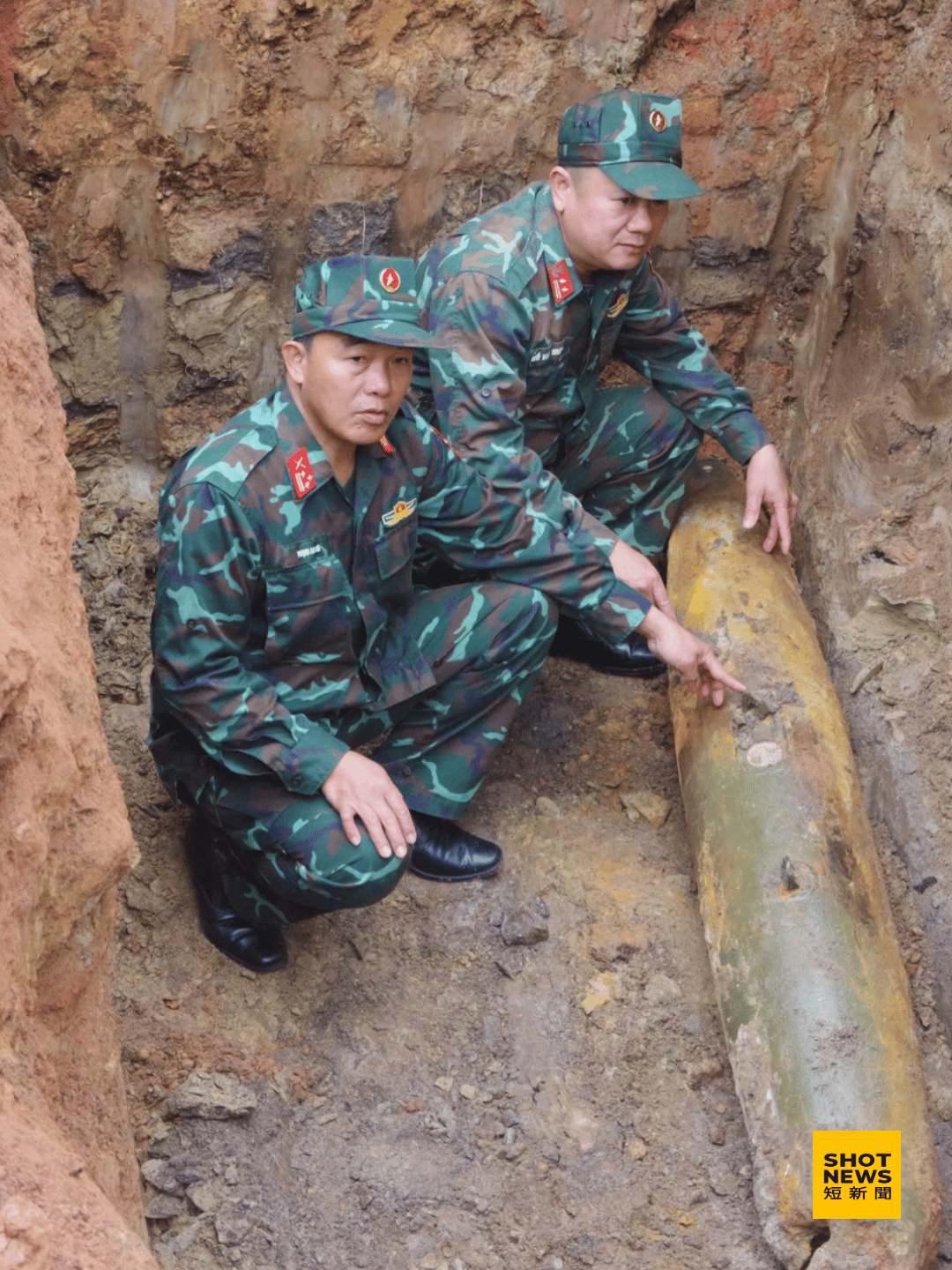 越南廣治省引爆戰爭遺留240公斤炸彈