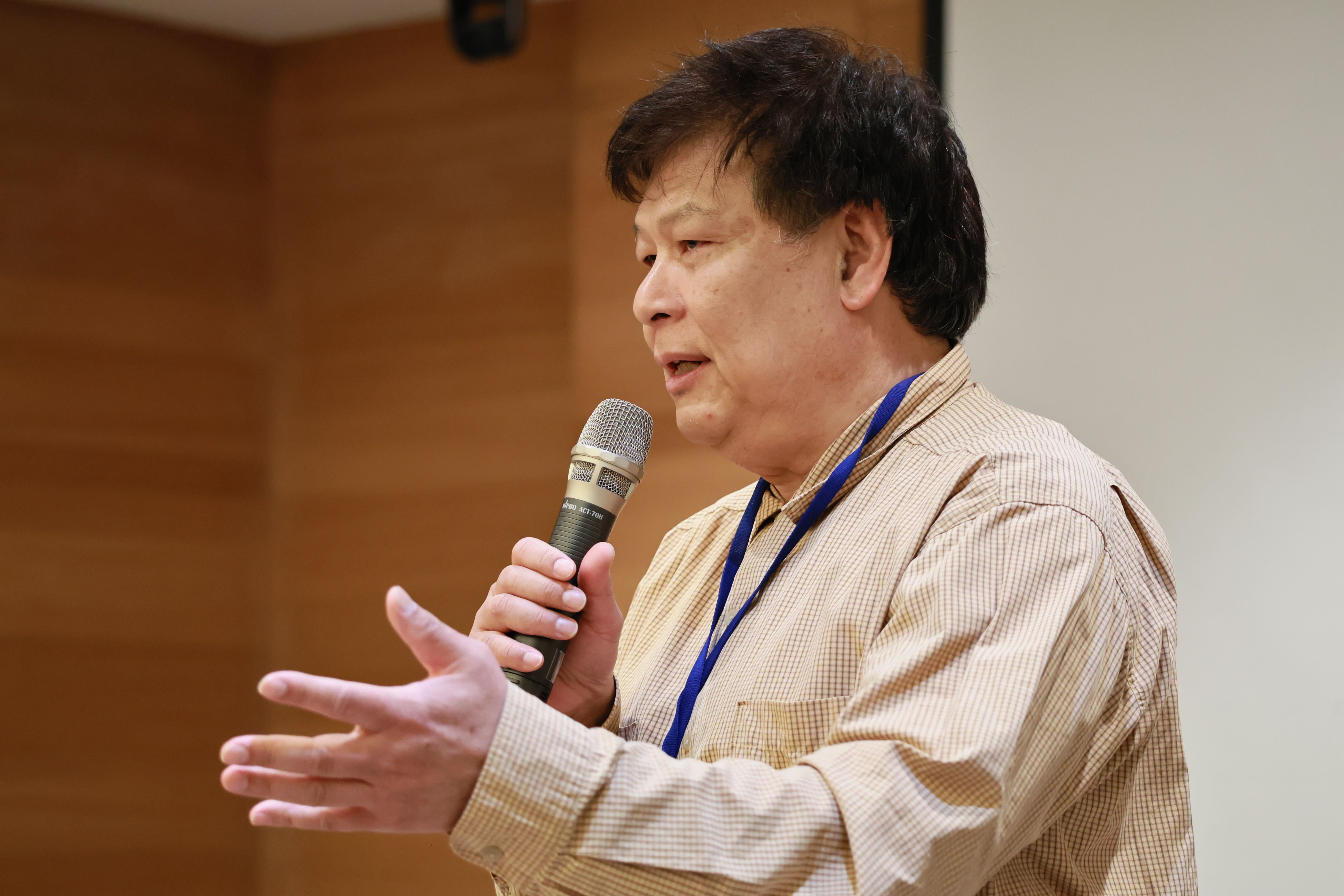 前食藥署署長葉明功。（攝/劉佑龍）