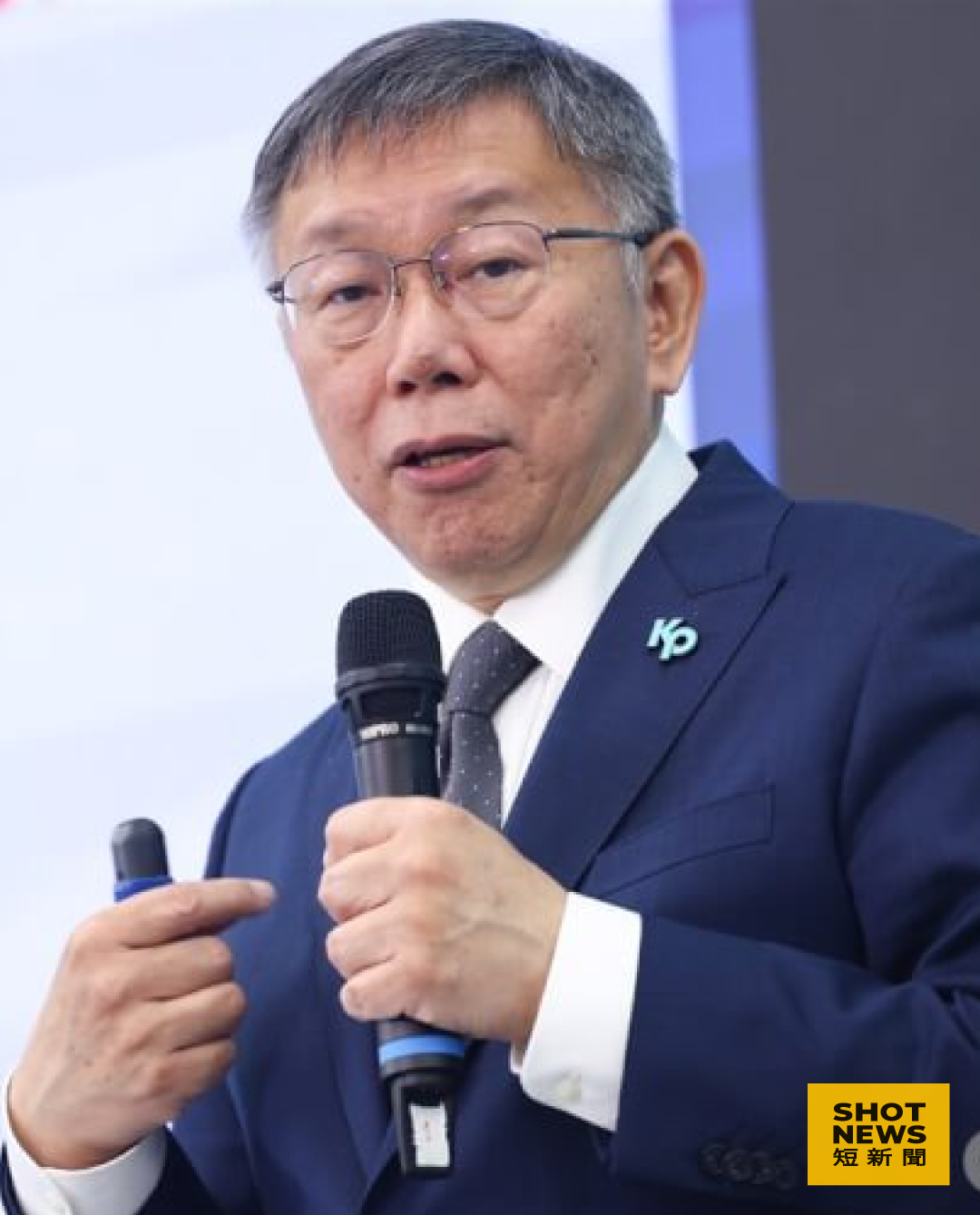 民眾黨黨主席柯文哲(中央社）