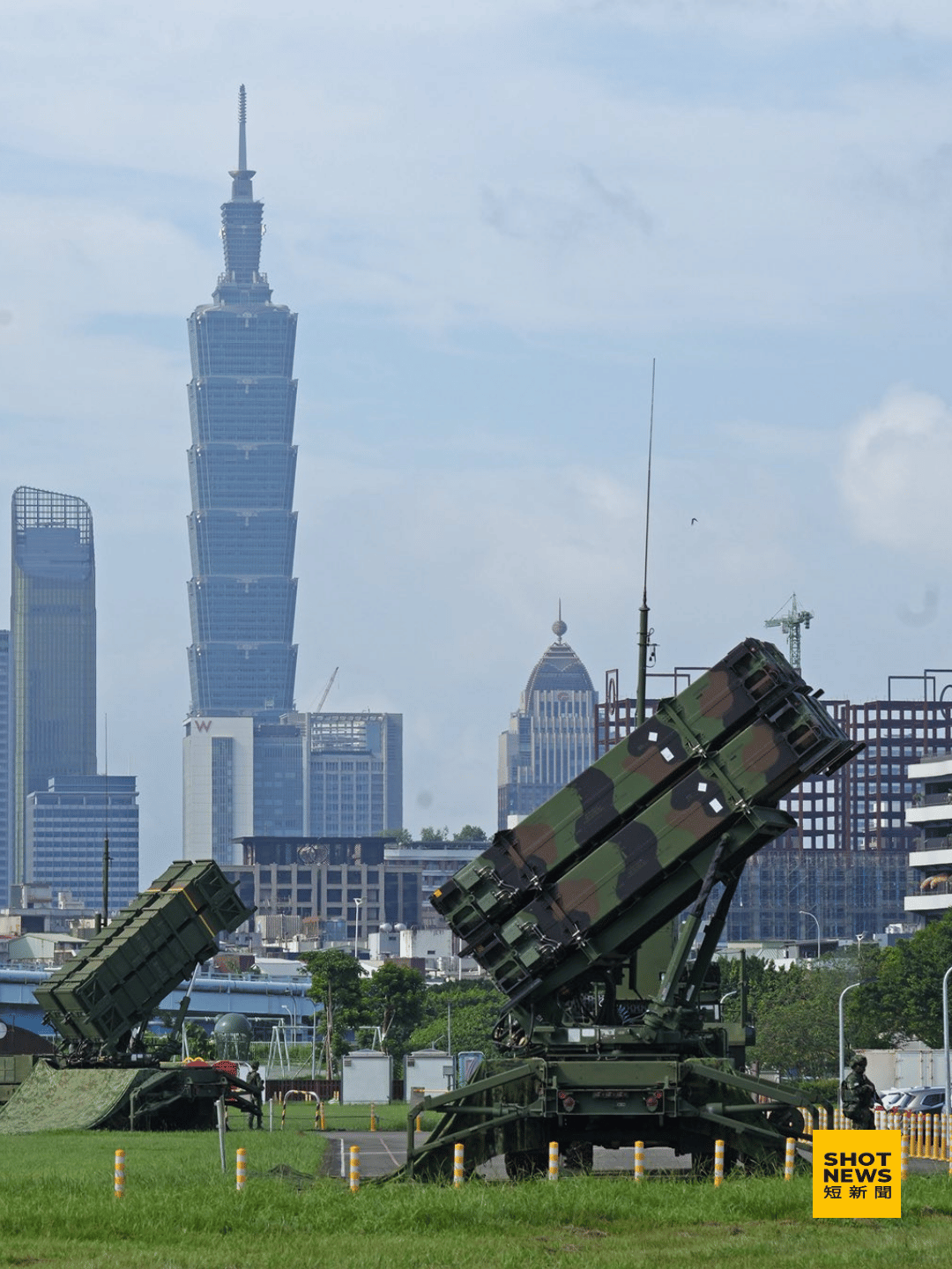 愛國者飛彈進駐河濱公園 強化首都防空