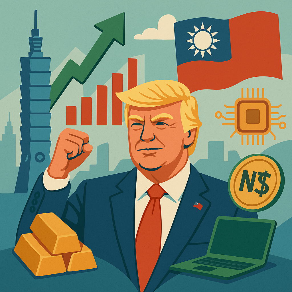 台幣升值的背後是台灣經濟躍進