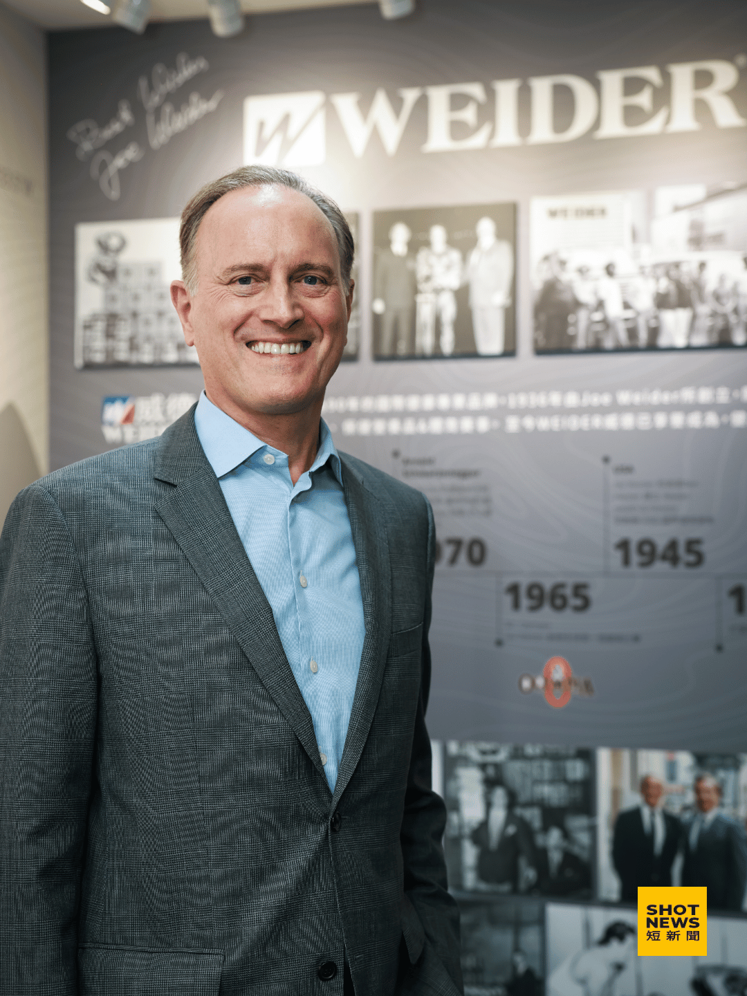 威德董事長 Eric Weider 分享，父親非常信任我，把他在國際上打下的人脈全交棒給我，要我繼續把市場做大 。