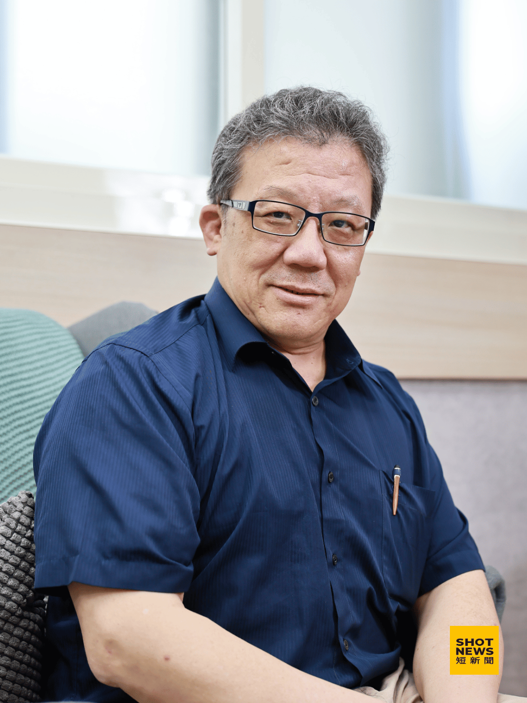 臺大藥理研究所林泰元所長。(劉祐龍攝影)