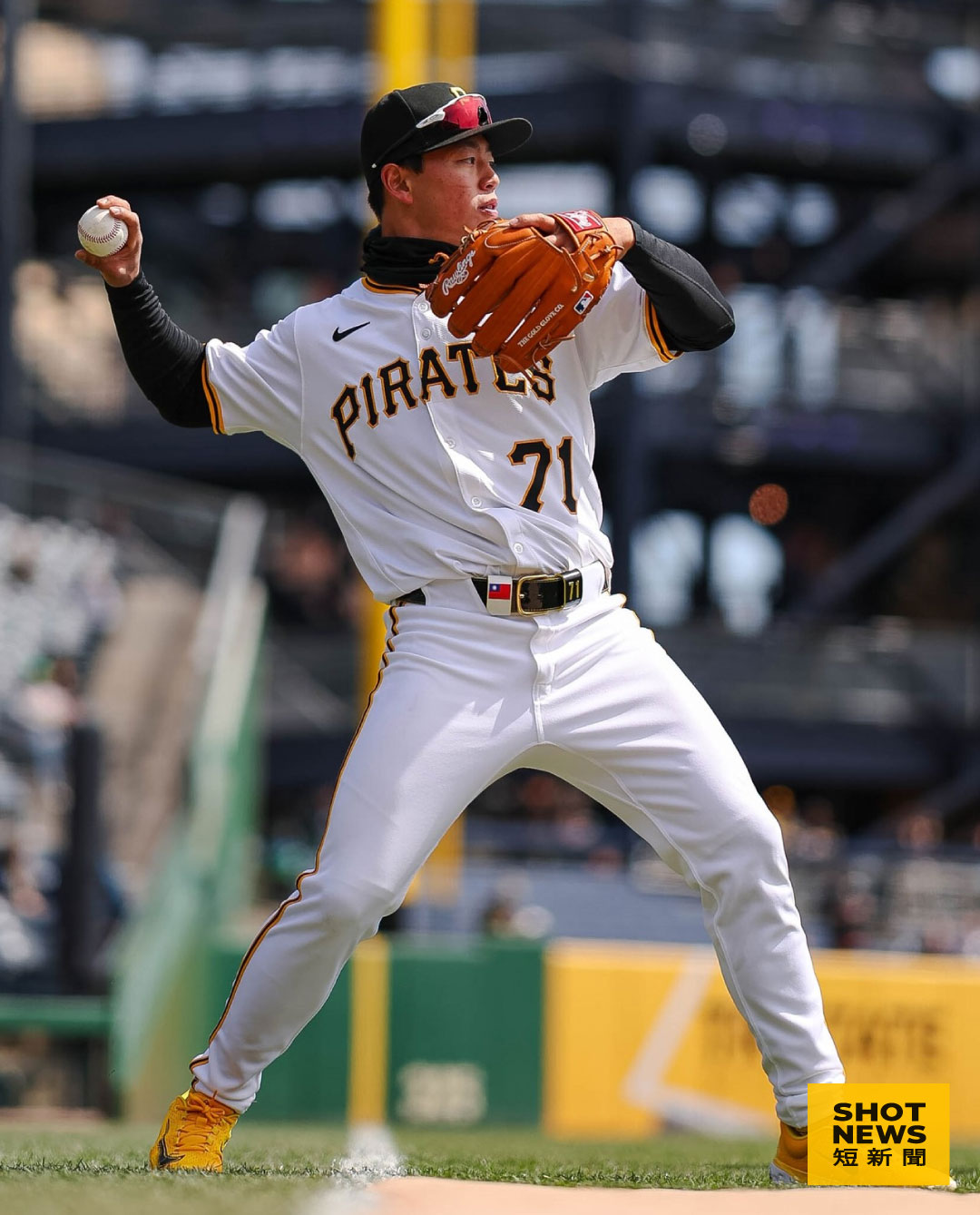 鄭宗哲大聯盟初登板（圖：Pittsburgh Pirates X)