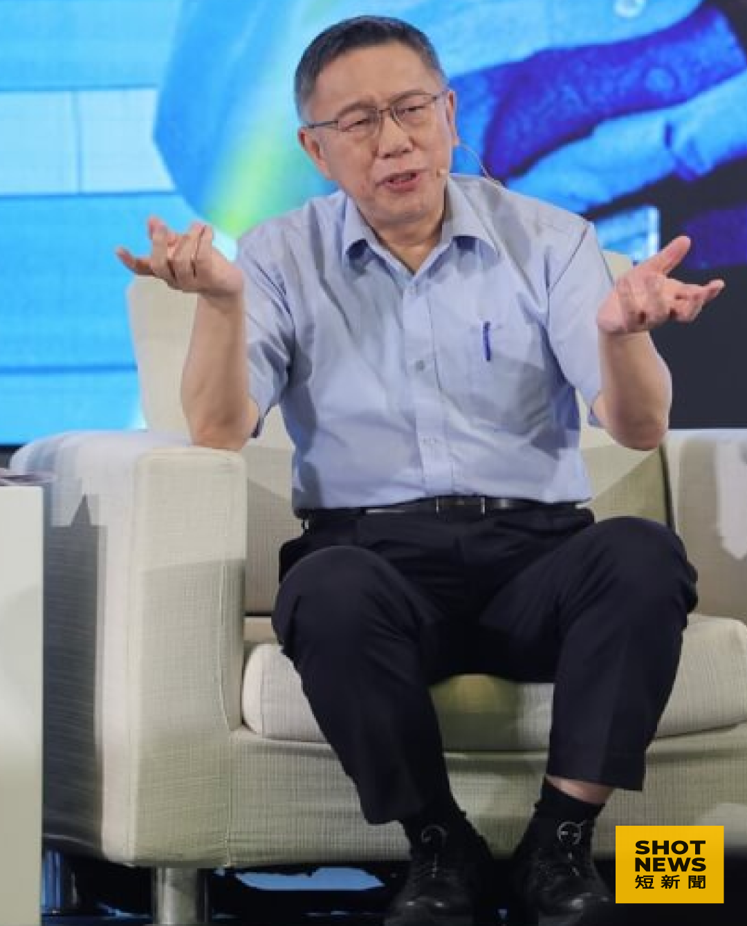 民眾黨黨主席柯文哲(中央社）