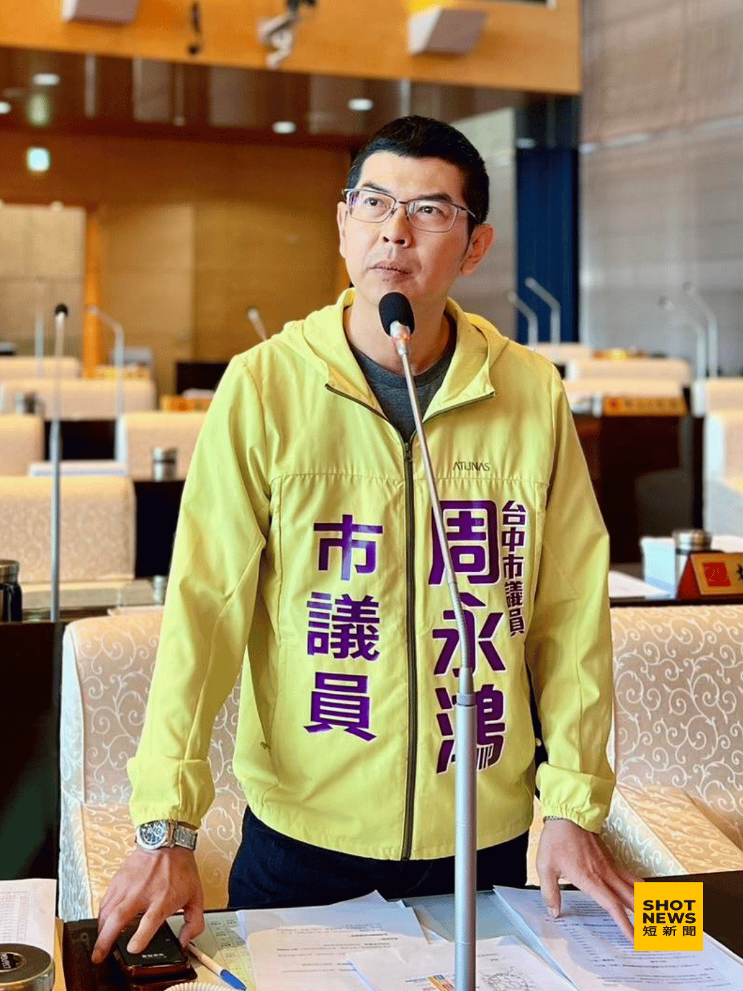 周永鴻轟盧秀燕防疫失能 只會做秀不會檢驗