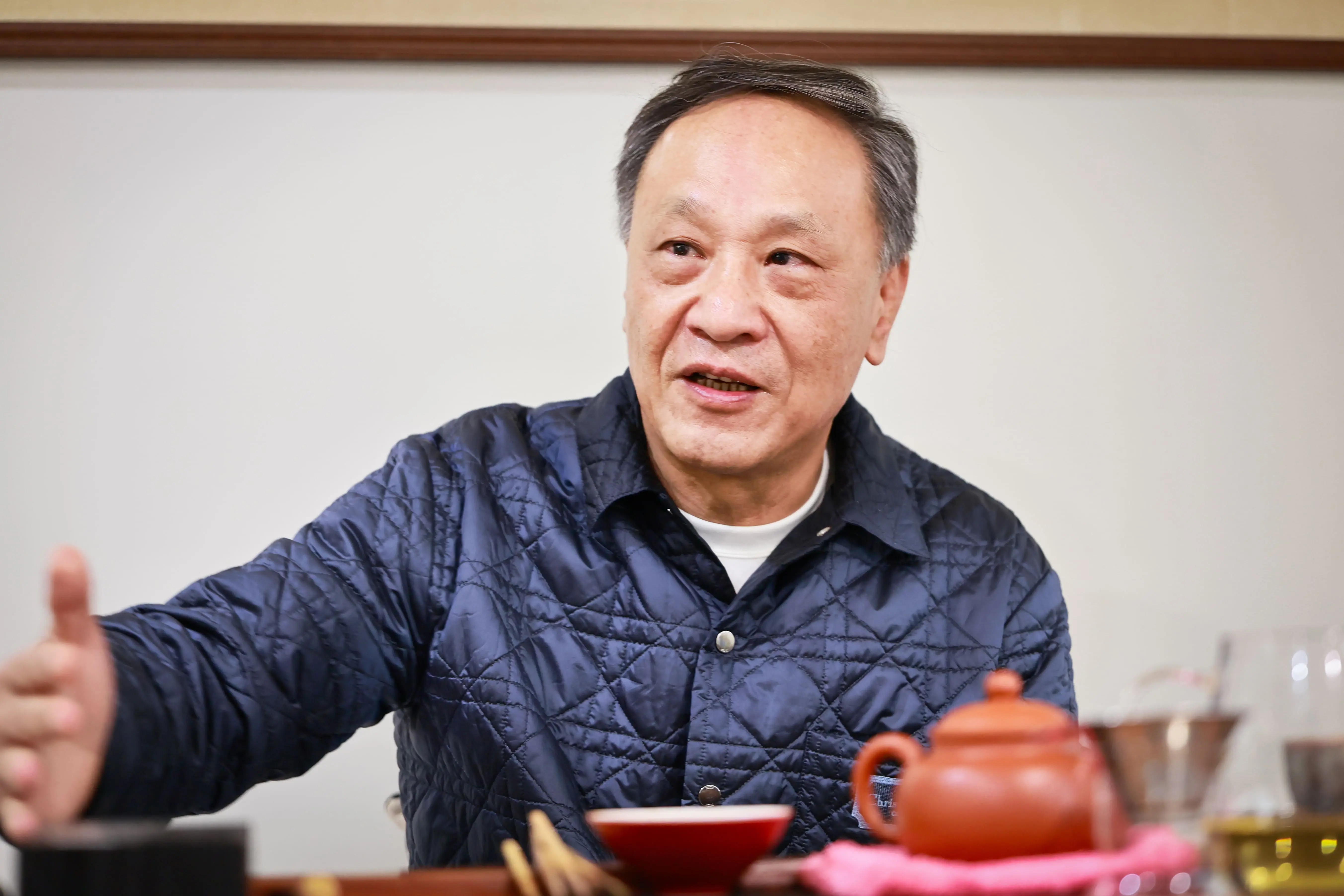 景文營造總經理王派然拒絕做政府標案。