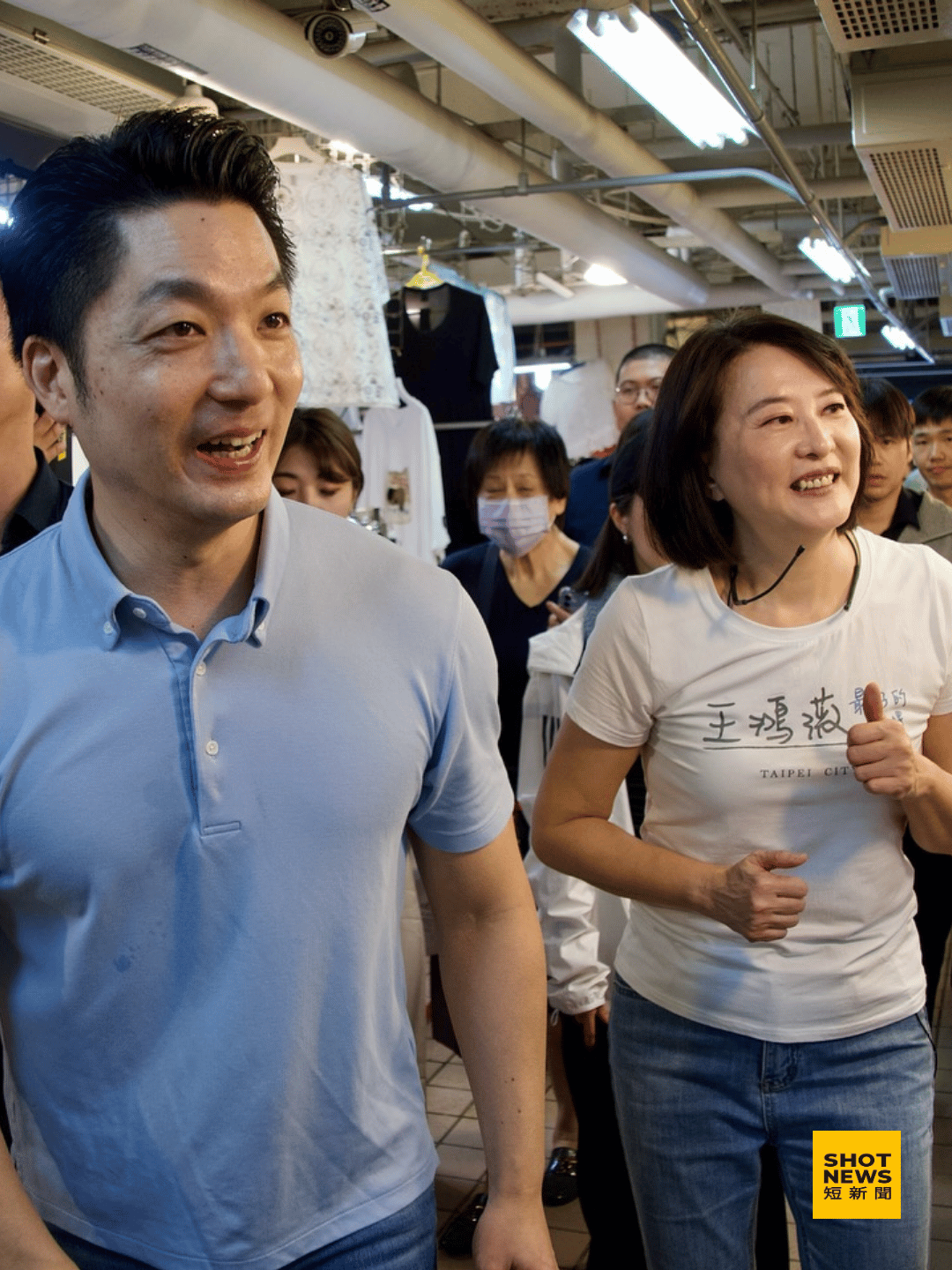 王鴻薇頻遭嗆聲 洪健益爆她掃街要有大人陪