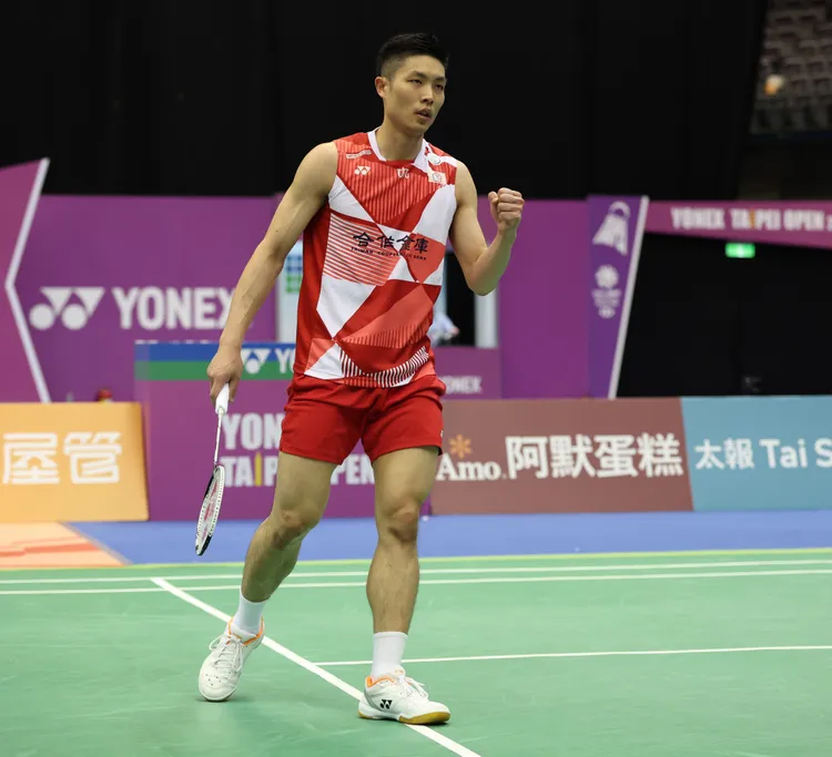 台灣羽球一哥周天成世界排名升至第5