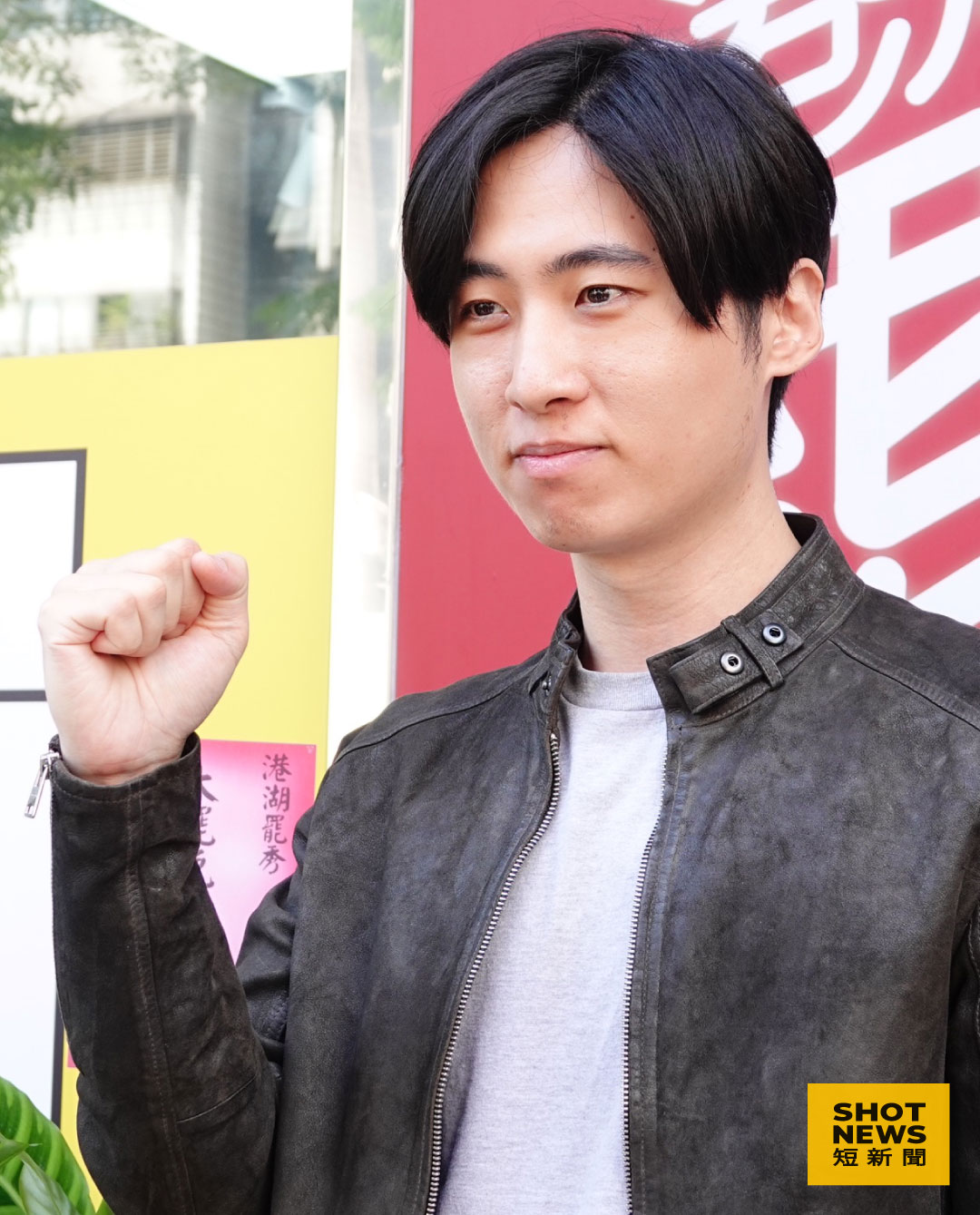 苗栗縣議員曾玟學出席港湖罷秀總部成立大會（圖：謝硯宇攝影）