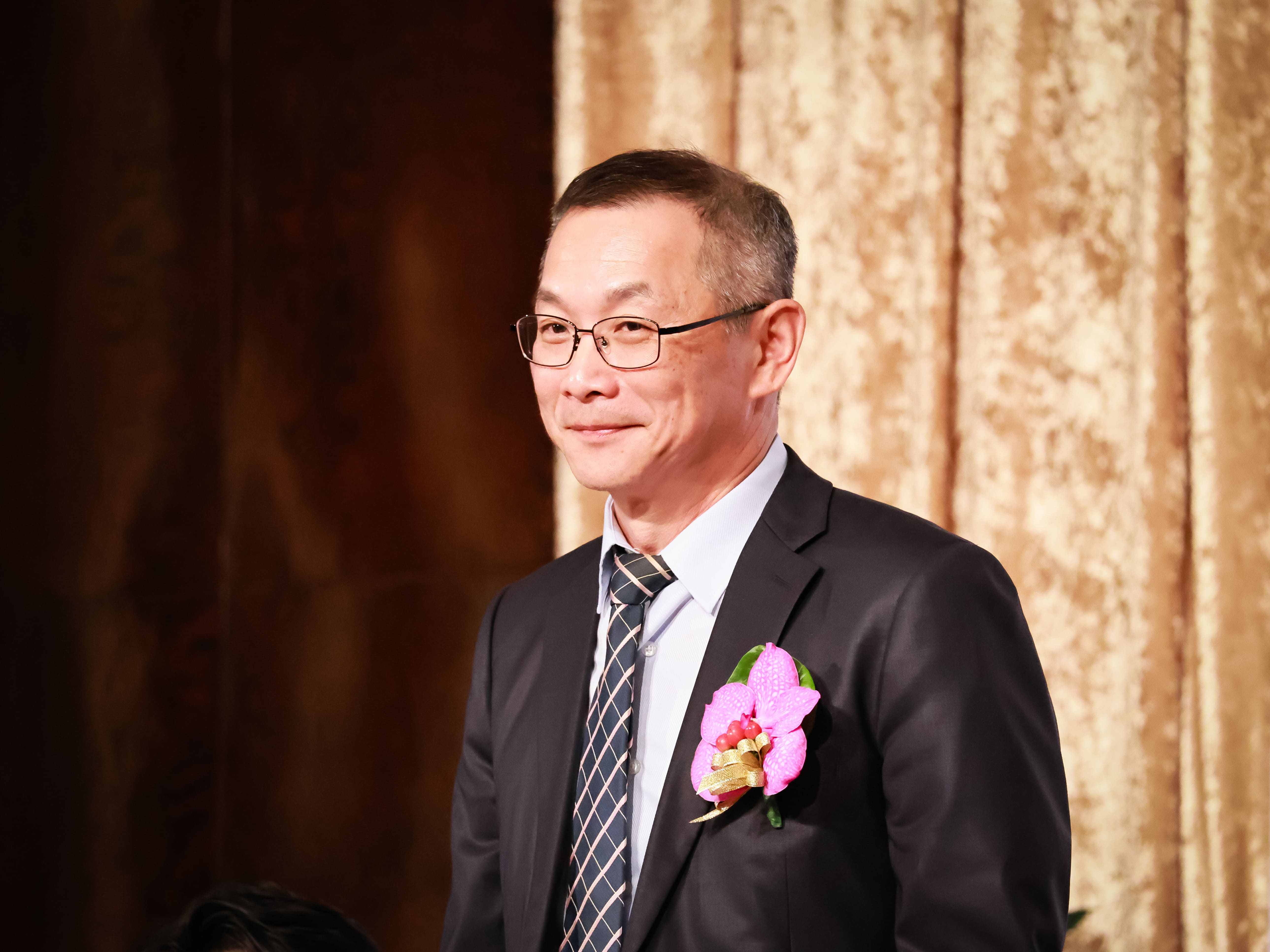 捷創科技資深副總經理溫在昇。