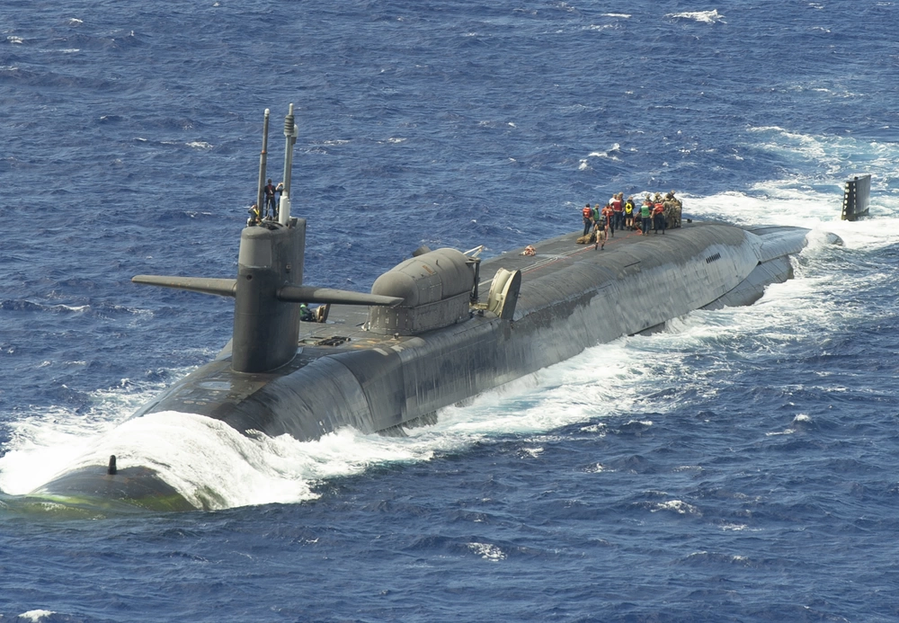 美軍俄亥俄級戰略核潛艦。(DVIDS)