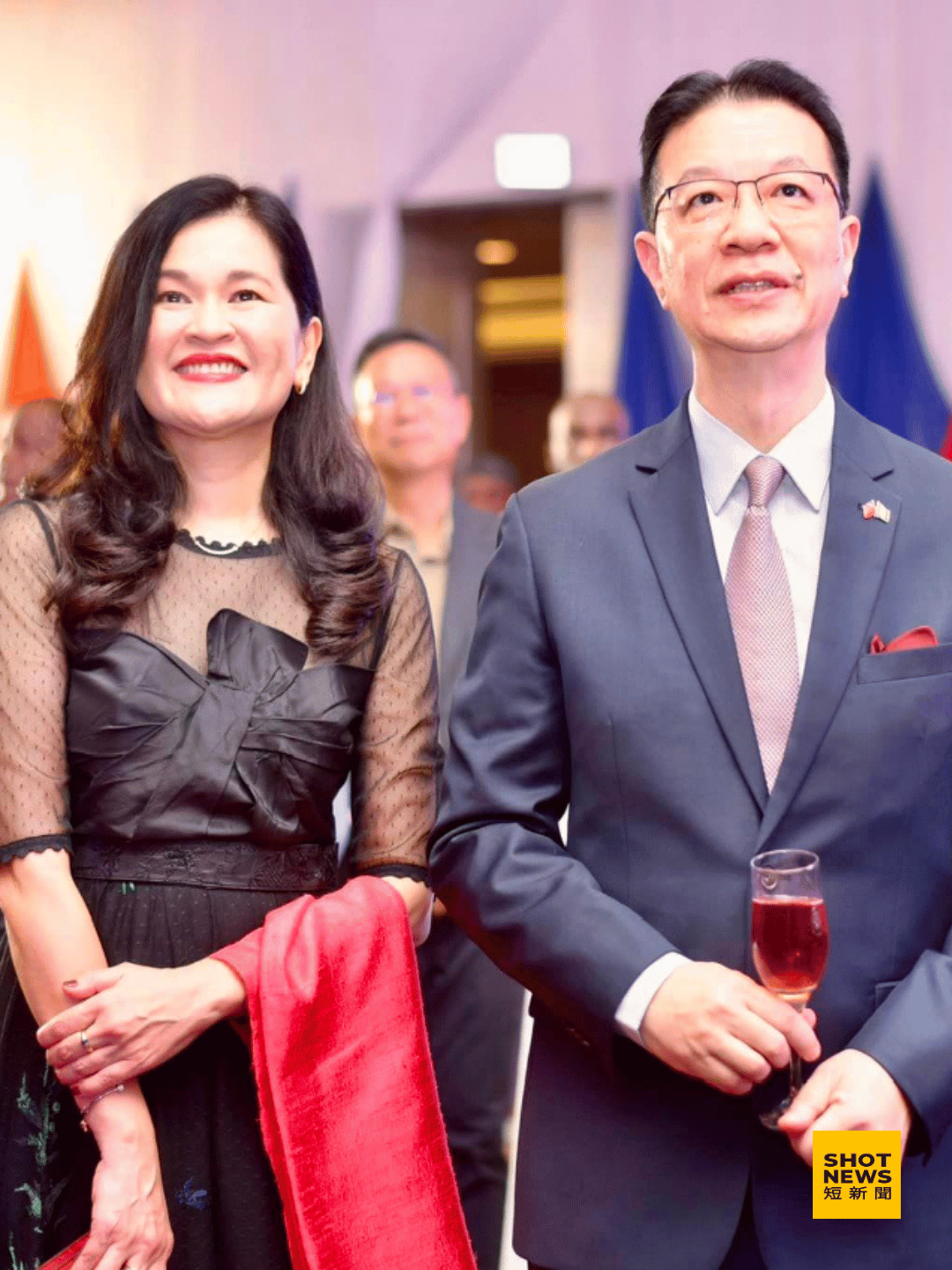 外交工作壓力大 劉翼平：還好有太太支持