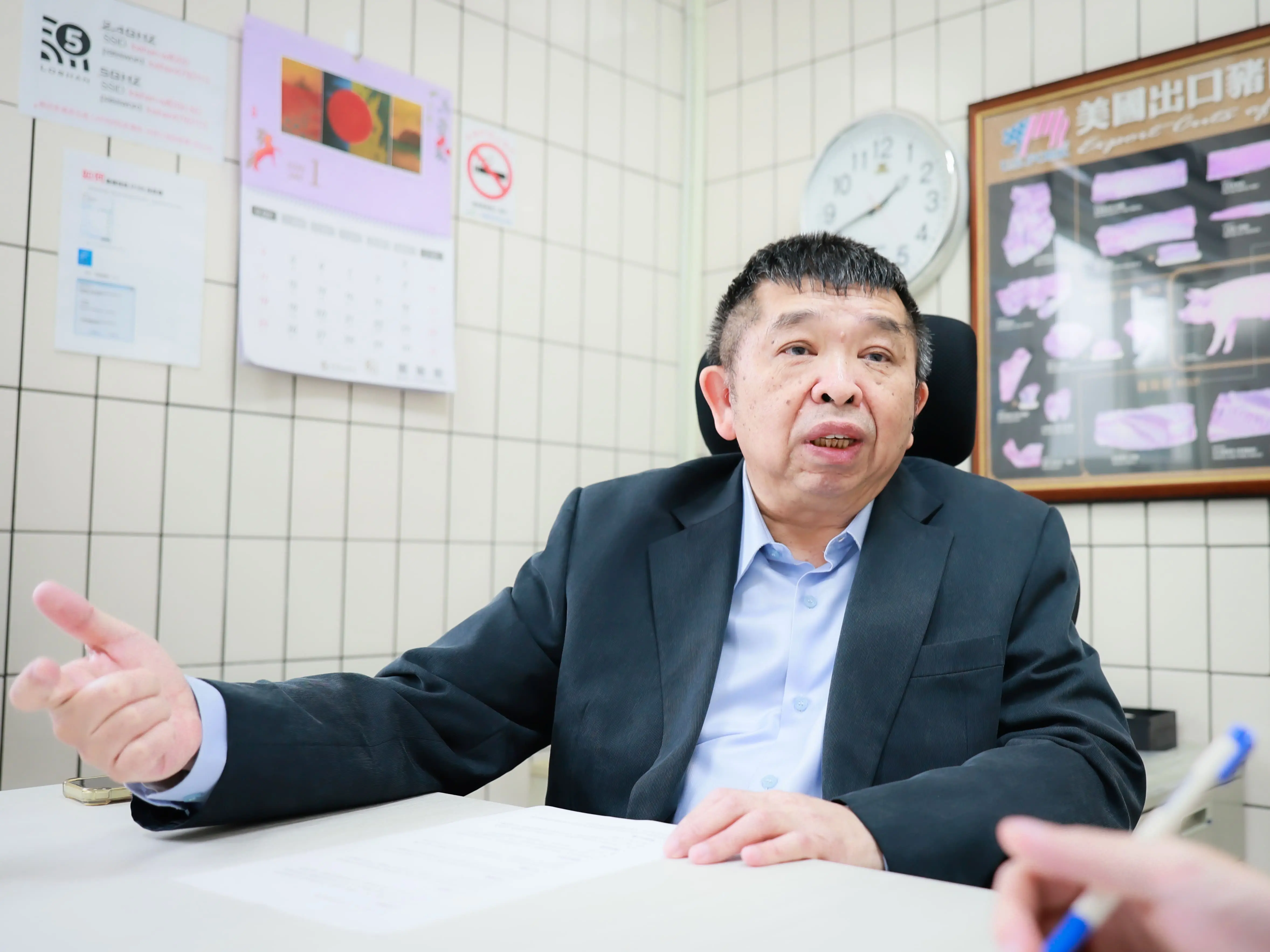 樂山食品董事長陳宏寬強調，肉品加工不可能是夕陽行業。