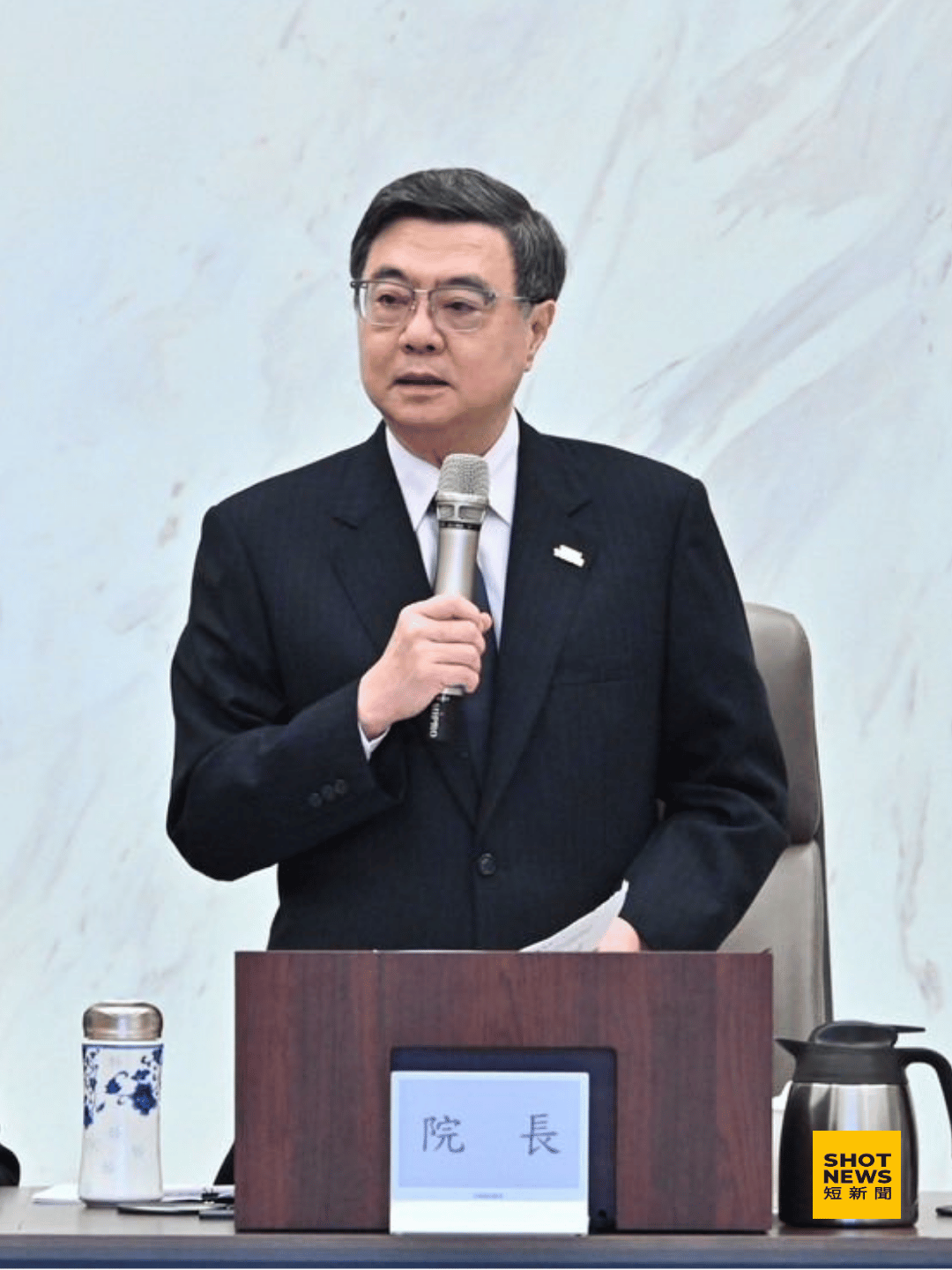 卓榮泰譴責中共軍演 窮兵黷武成國際公敵