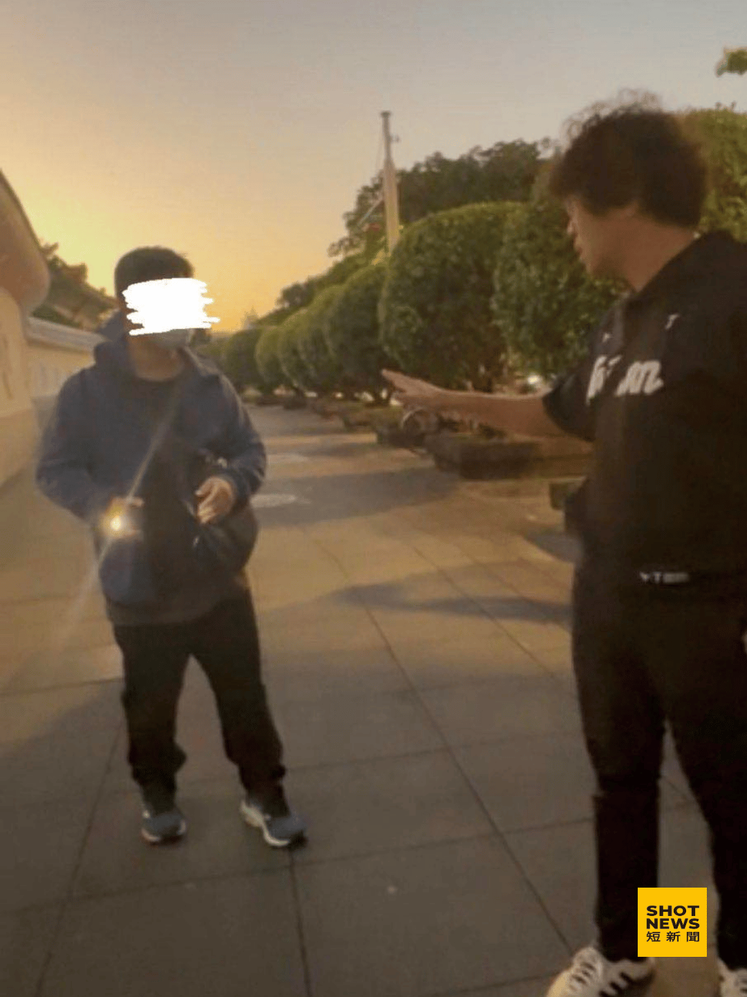 陪女兒散步突遭錄影 沈伯洋:仇恨掩蓋良知