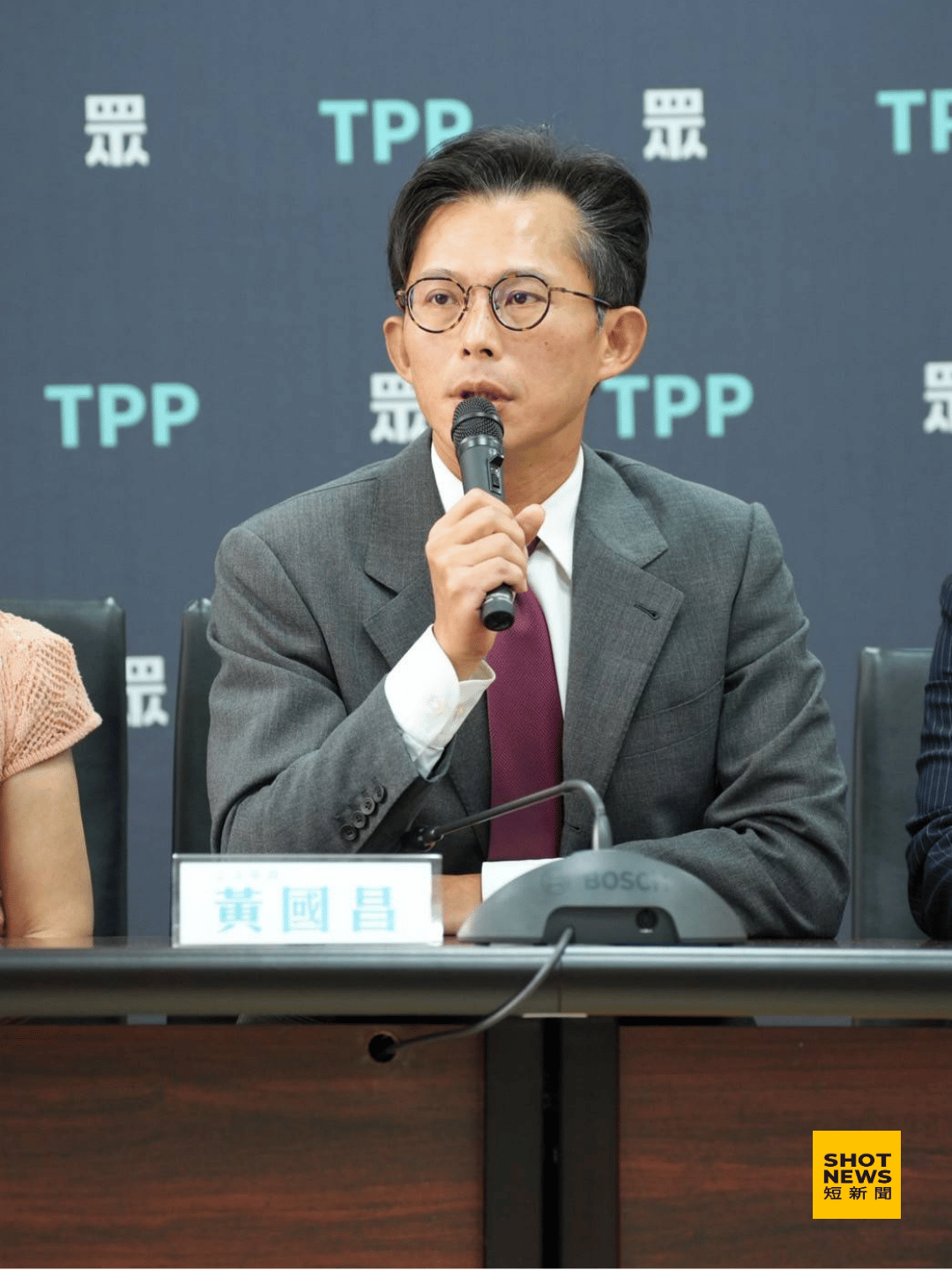 立法委員黃國昌。(台灣民眾黨)