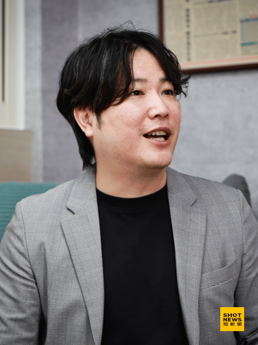 台北市議員參選人高揚凱。(劉祐龍攝影)