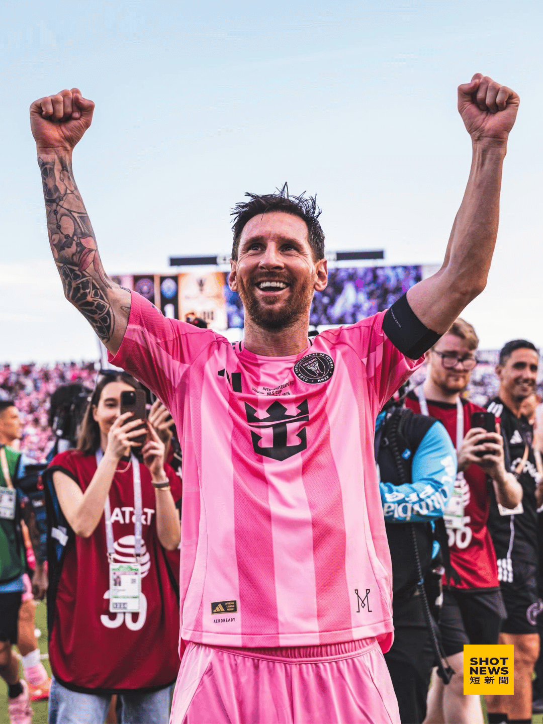 梅西率邁阿密奪首冠 貝克漢:球給他就對了