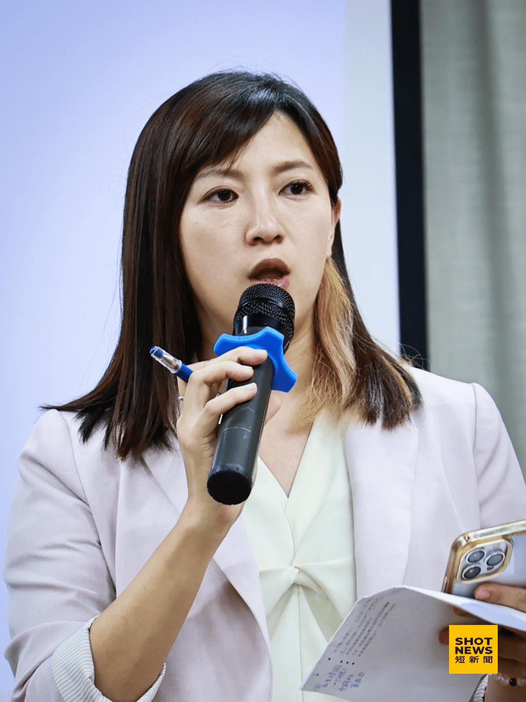 新北市議員陳乃瑜出席地方客廳會。(陳乃瑜提供)