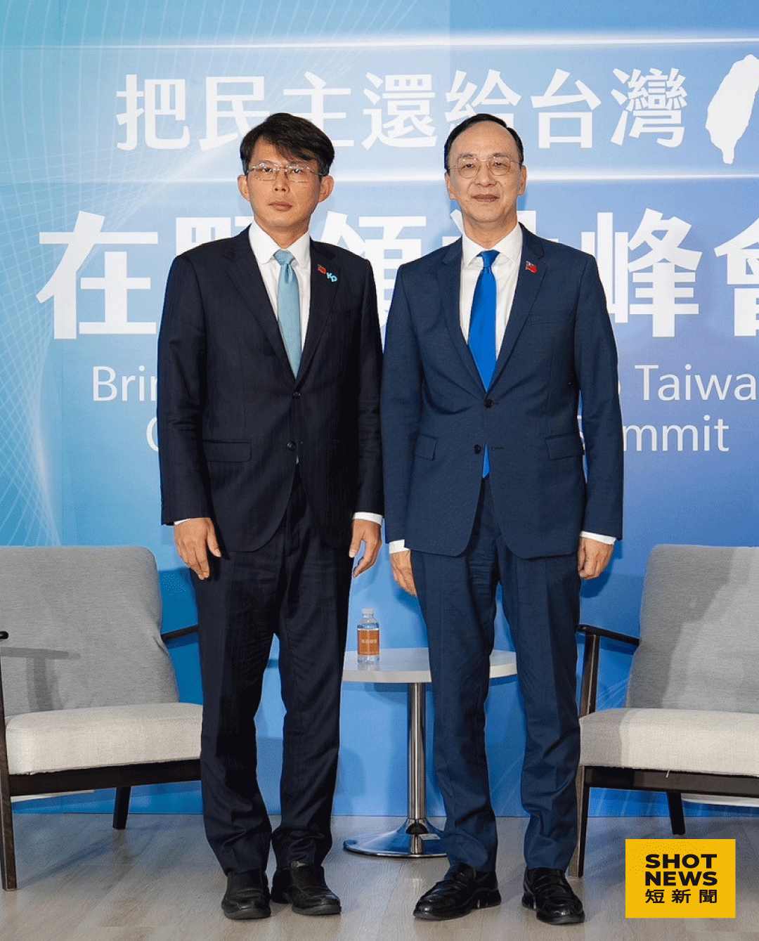 白藍辦在野領袖高峰會批賴清德獨裁 陳揮文錄影痛批朱黃兩人起肖（圖：台灣民眾黨中央黨部）